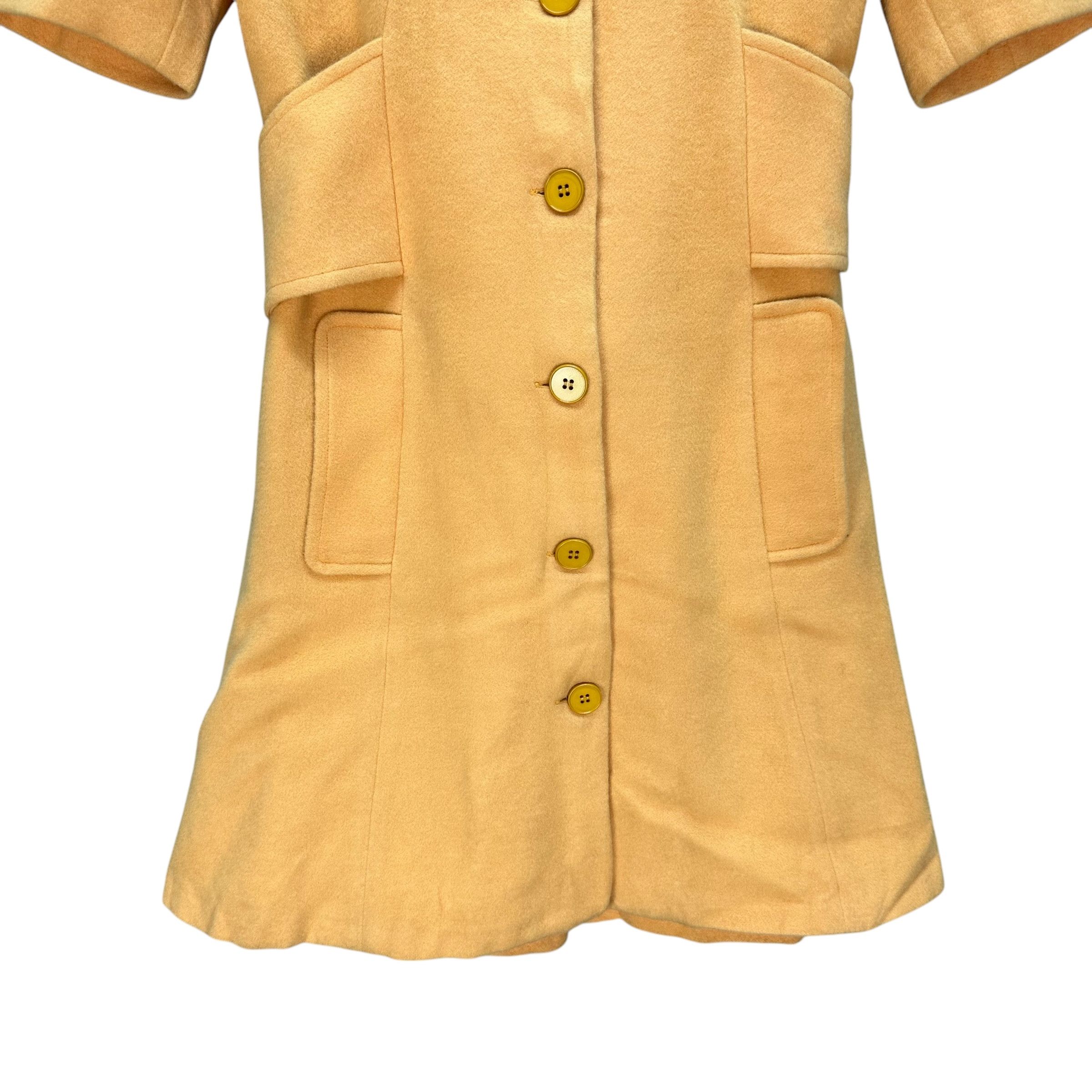 Oliver Spencer OLIVER Made in Italy Wool Belted Blouse #A63-1516 Size M / US 6-8 / IT 42-44 - 5 Thumbnail