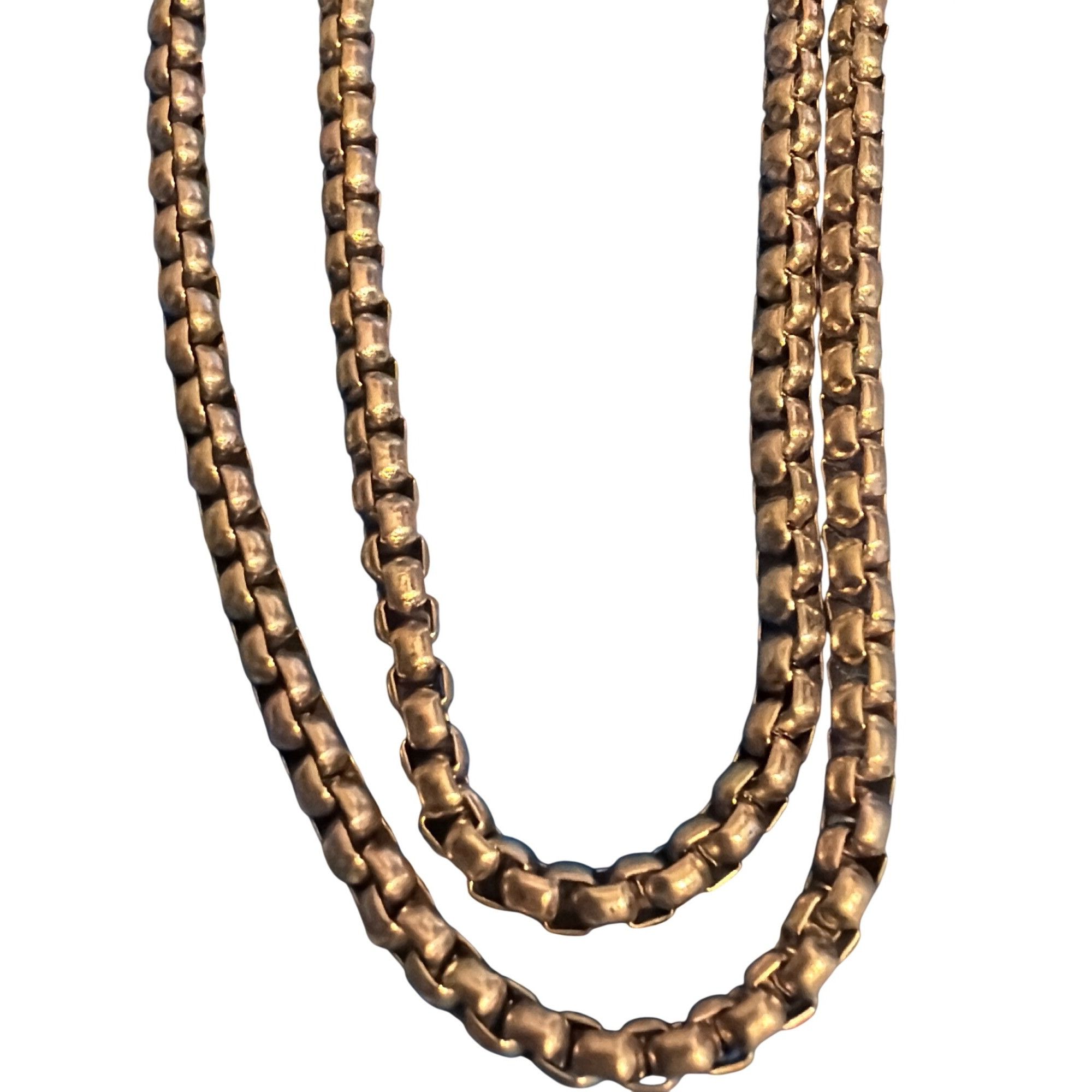 Chicos Chicos Silver Tone Chain Necklace Skeleton Key Pendant Adj 3 Size ONE SIZE - 3 Thumbnail