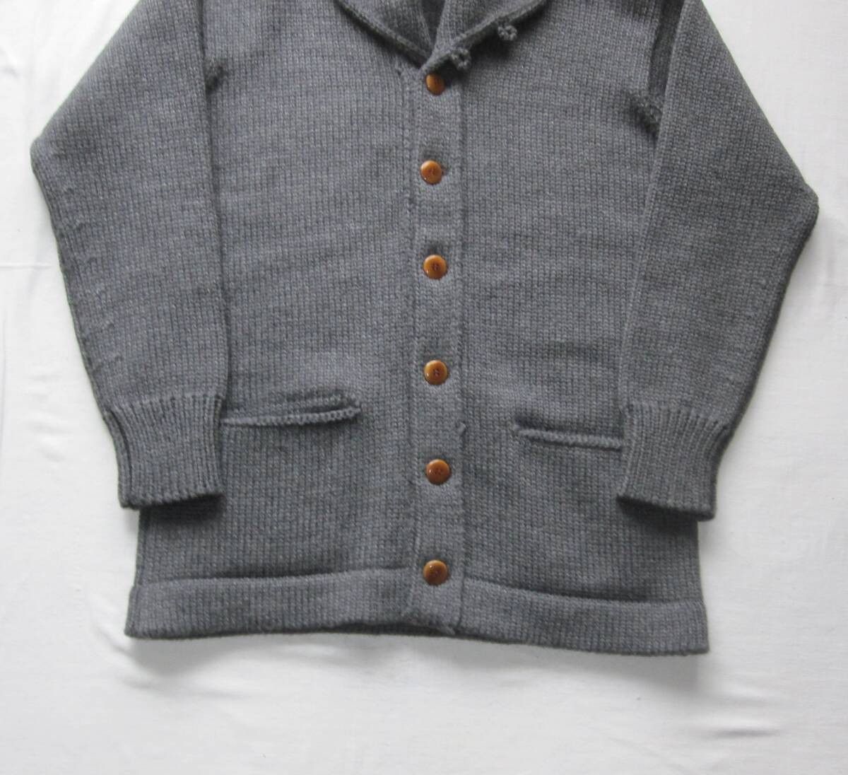 Freewheelers “TURNED DOWN COLLAR” SWEATER COAT Size US M / EU 48-50 / 2 - 7 Thumbnail