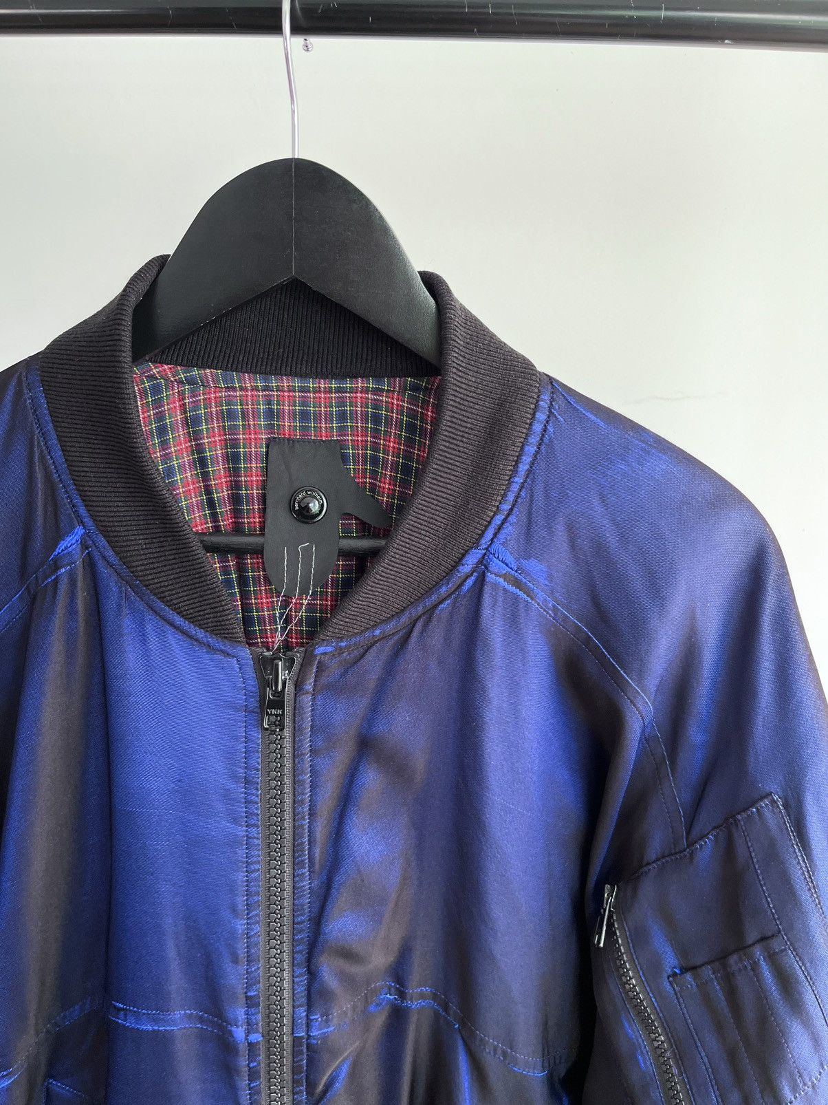 Bernhard Willhelm Archive Bernhard Willhelm AW07 runway silk MA1 bomber jacket Size US M / EU 48-50 / 2 - 5 Thumbnail