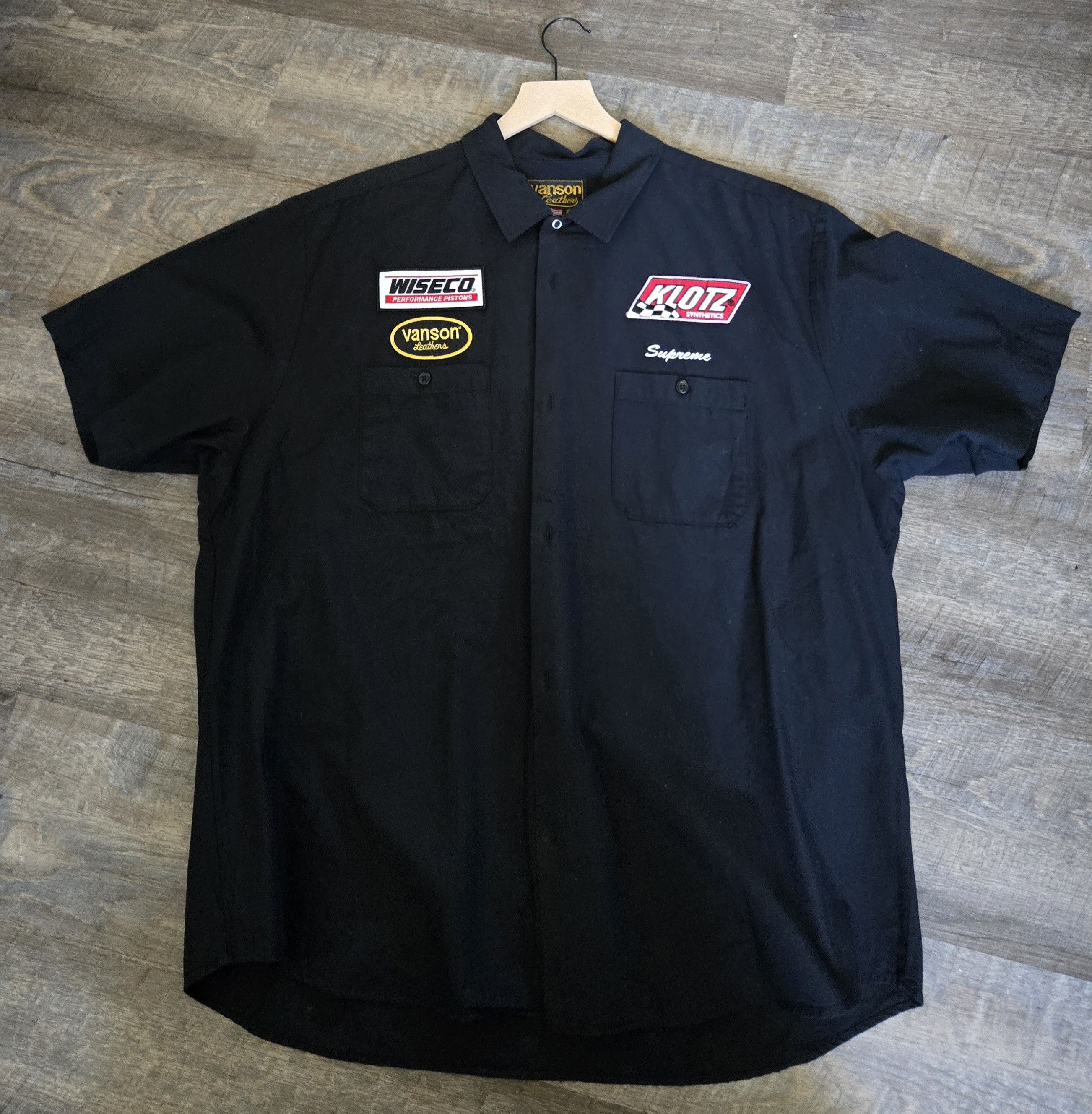 Supreme × Vanson Leathers Supreme®/Vanson Leathers® S/S Work Shirt Size US XXL / EU 58 / 5 - 1 Thumbnail