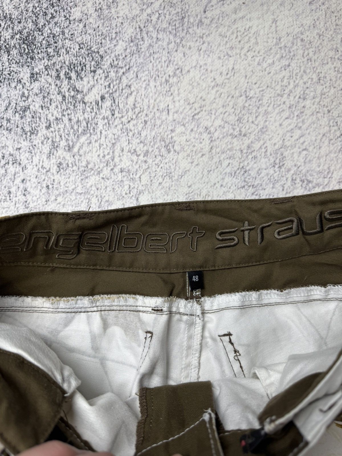 Vintage Vintage Engelbert Strauss Cargo Workwear Denim Shorts Size US 32 / EU 48 - 10 Thumbnail