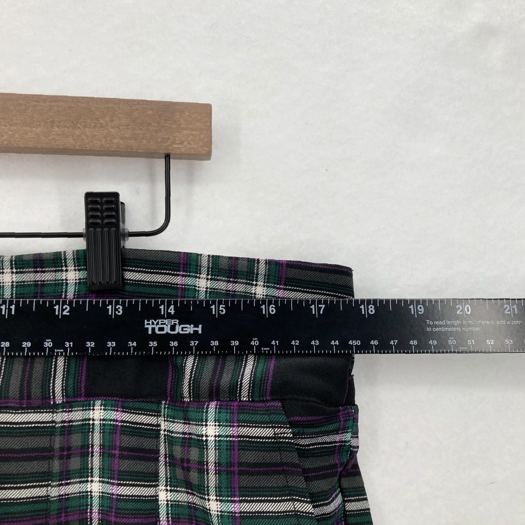Torrid Torrid Pants Womens 12 Regular Delilah Plaid Wide Leg Studio Crepe High Rise NWT Size 34" / US 12 / IT 48 - 7 Thumbnail