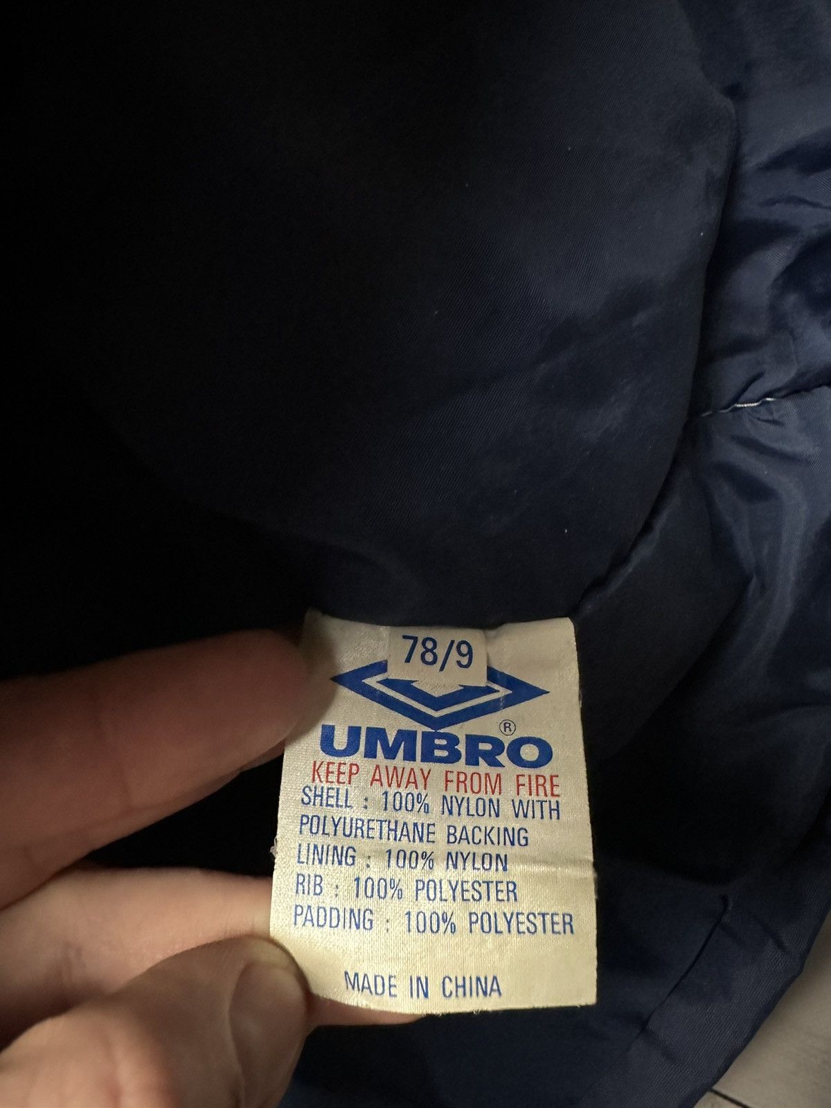 Umbro × Vintage Vintage Umbro parka jacket size L logo Size US L / EU 52-54 / 3 - 7 Thumbnail