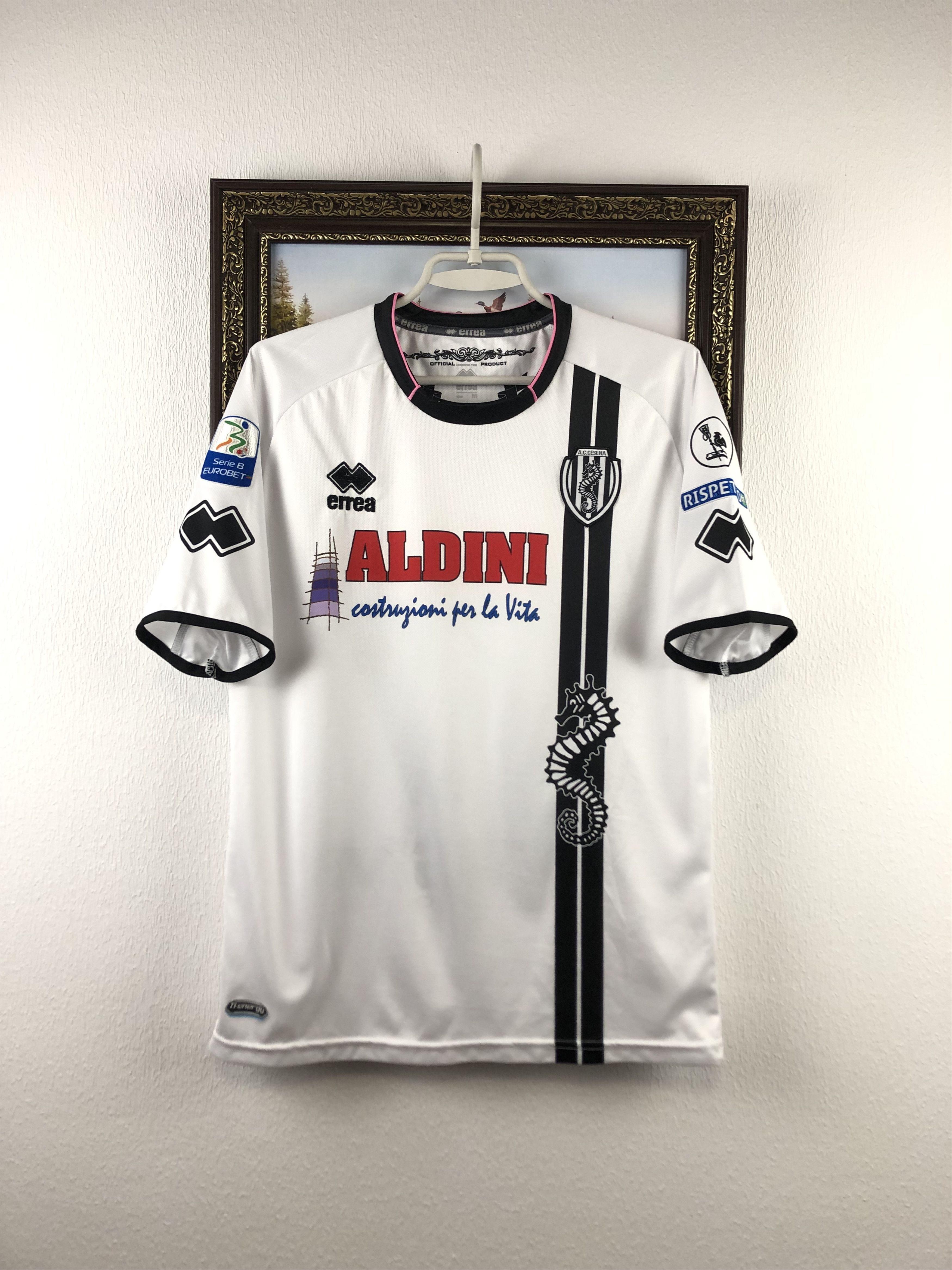 Other Cesena football shirt Match Worn Soccer Garritano Maglia Tee Size US M / EU 48-50 / 2 - 5 Thumbnail