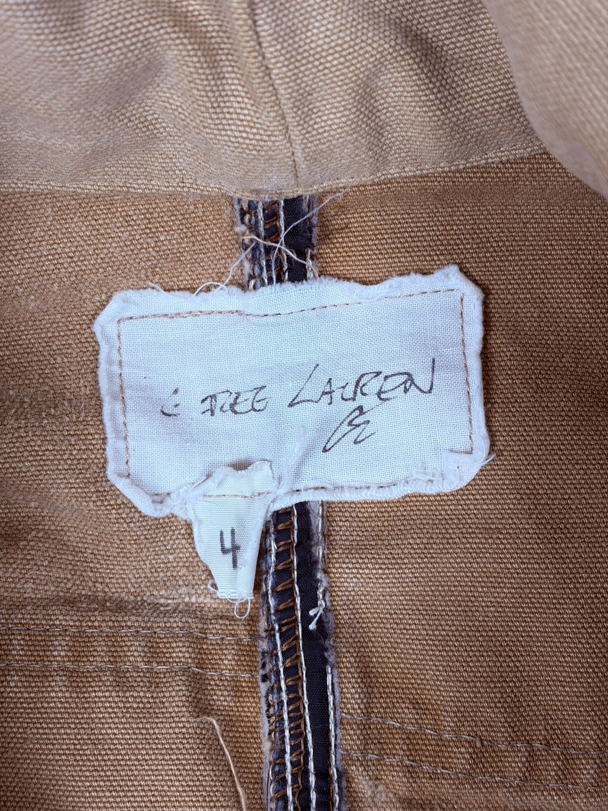 Greg Lauren Carhartt Canvas Track Jacket Size US XL / EU 56 / 4 - 5 Thumbnail