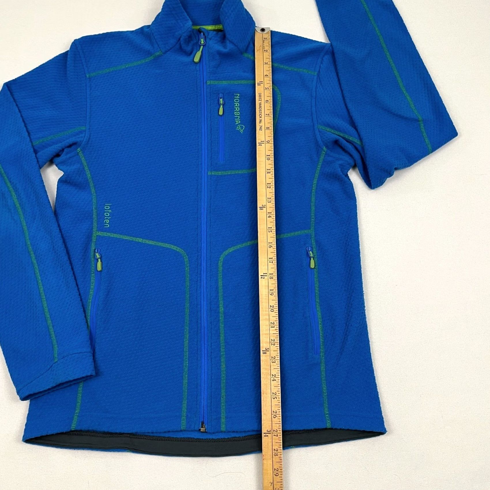 Vintage Norrona Lofoten Warm 1 Jacket Men M Blue Fleece Full Zip Outdoor Midlayer Hiking Shirt Size US M / EU 48-50 / 2 - 6 Thumbnail