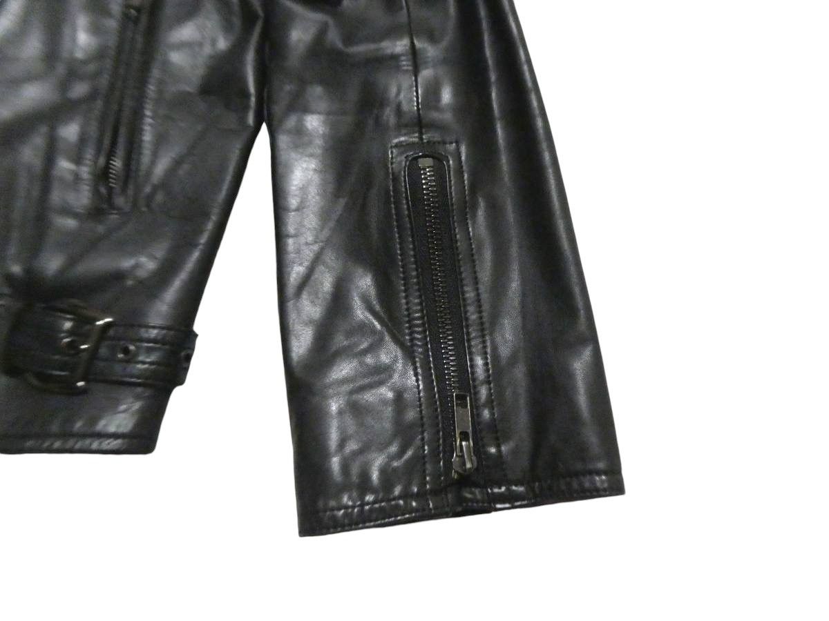 Genuine Leather RARE MWOBHM MWOBHM horse leather padded riders jacket Size US M / EU 48-50 / 2 - 5 Thumbnail