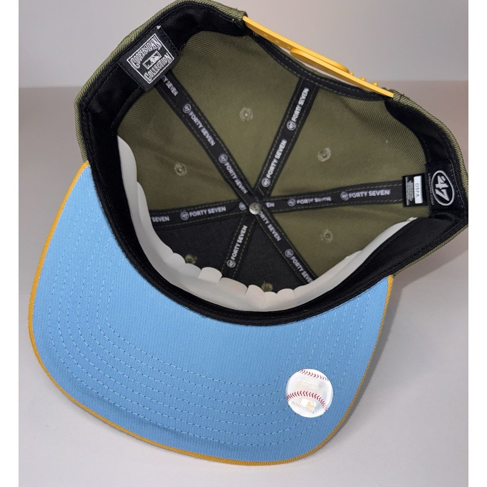 47 Brand 47 Los Angeles Dodgers 40th Anniversary Captain Snapback Hat Size ONE SIZE - 5 Thumbnail