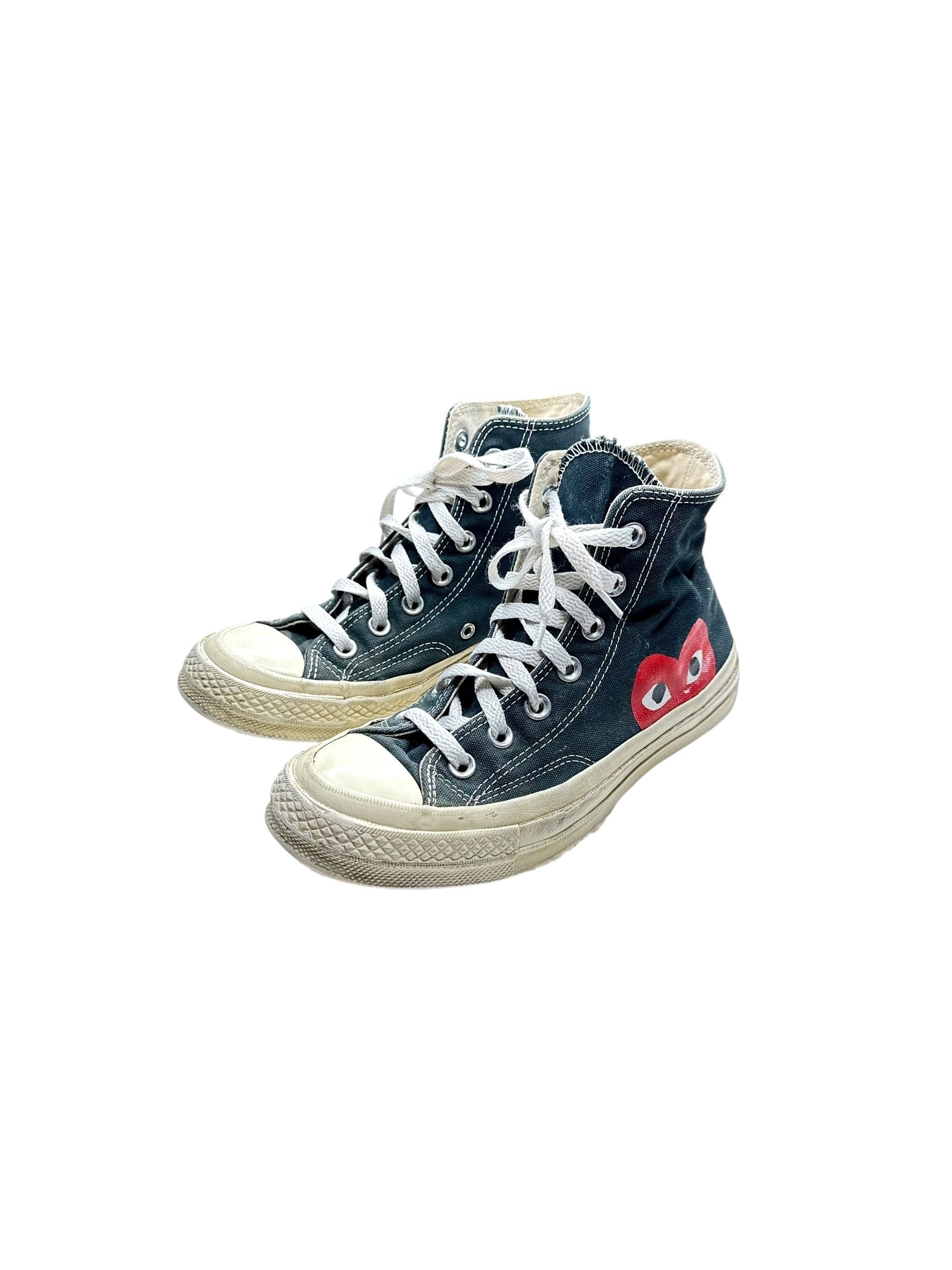 Comme des Garcons Converse x CDG Play Shoes Size US 6 / IT 36 - 2 Thumbnail