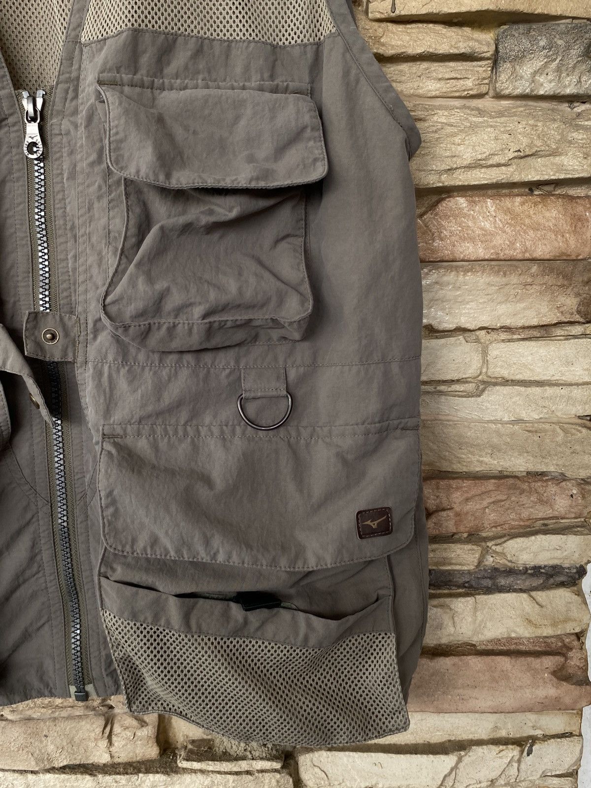 Mizuno Vintage Mizuno Outdoor Tactical Multi Pocket Vest Size US M / EU 48-50 / 2 - 2 Thumbnail