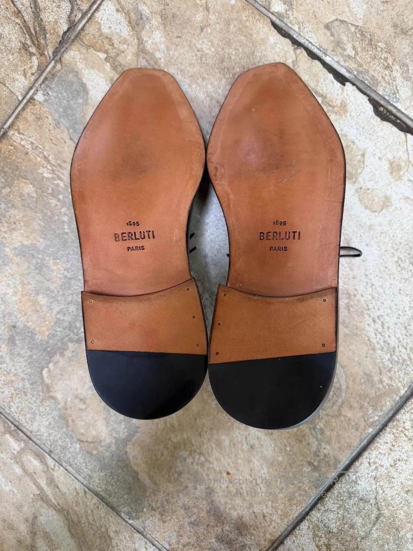 Berluti Black Formal Leather Lace-Up Shoes Size 9.5. Size US 9.5 / EU 42-43 - 8 Thumbnail