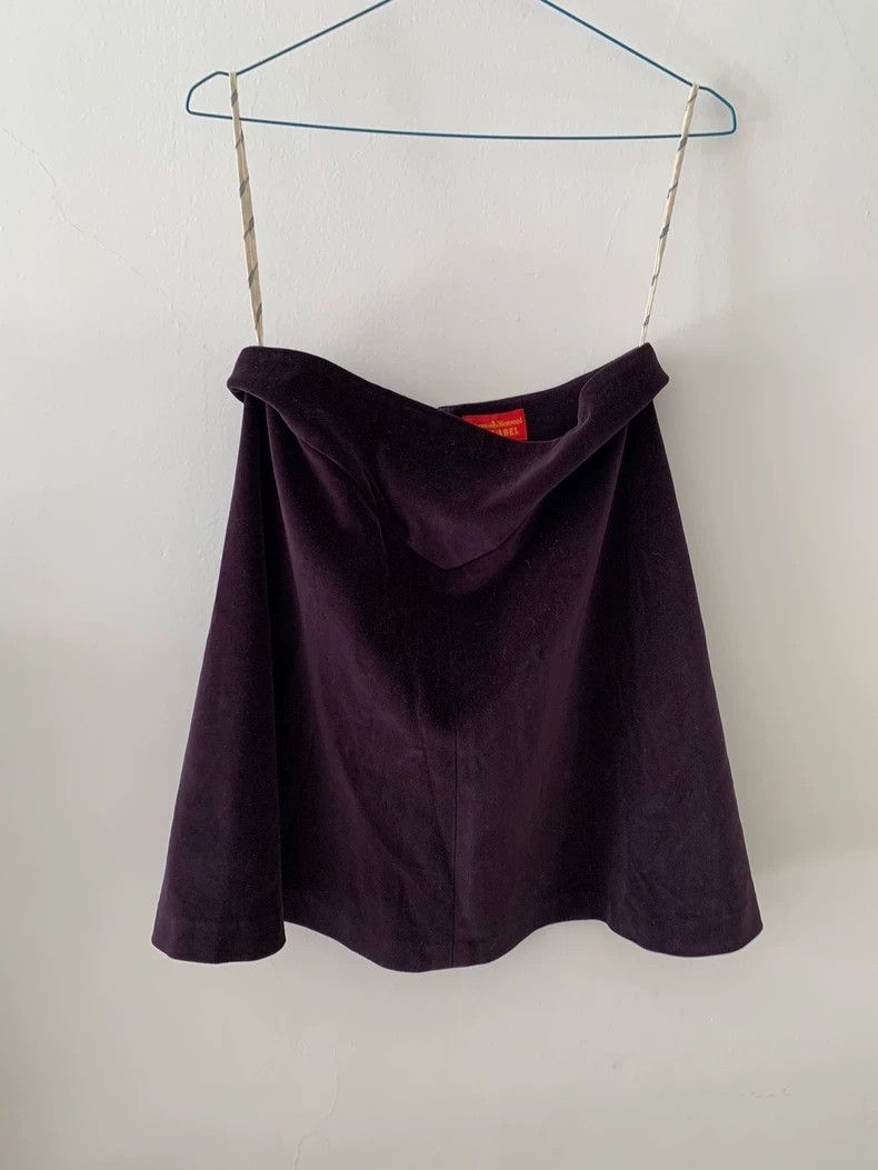 Vivienne Westwood Vivienne Westwood size2 Dark purple velvet skirt Size 27" / US 4 / IT 40 - 7 Thumbnail