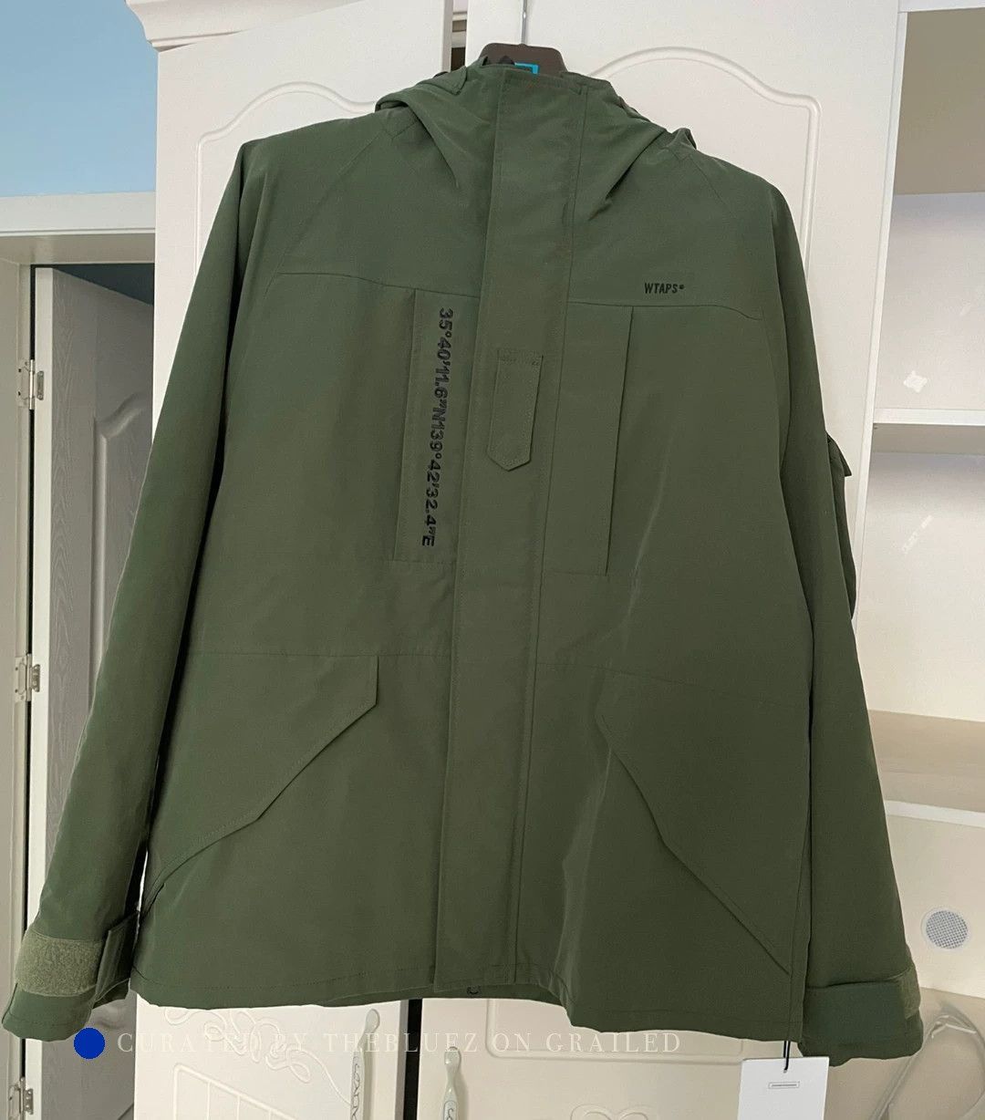 Wtaps Stylish Green Sherpa Nylon Taffeta Jacket Size US M / EU 48-50 / 2 - 1 Thumbnail