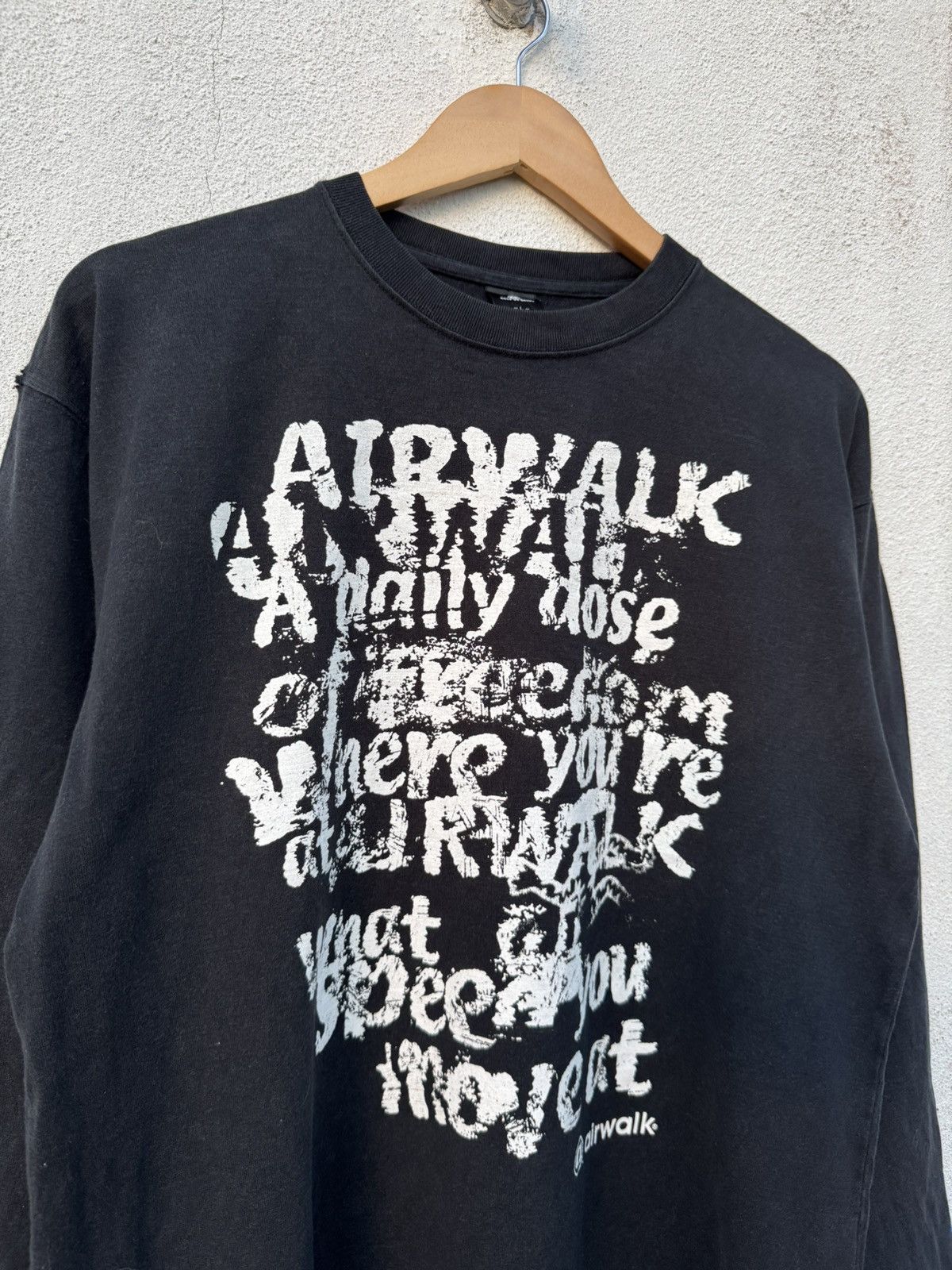If Six Was Nine 2000s Japanese Archive Poem Grunge long sleeve Tees Size US L / EU 52-54 / 3 - 2 Thumbnail