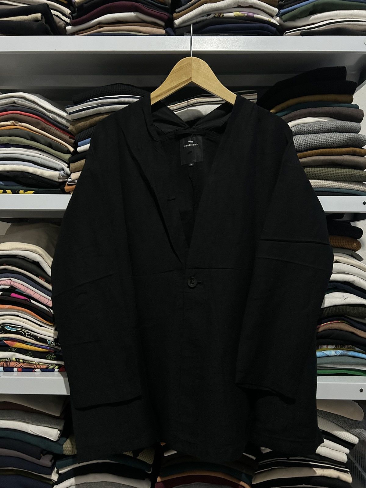 Pas de Calais PAS DE CALAIS BAZER - BLACK Size XS / US 0-2 / IT 36-38 - 1 Thumbnail