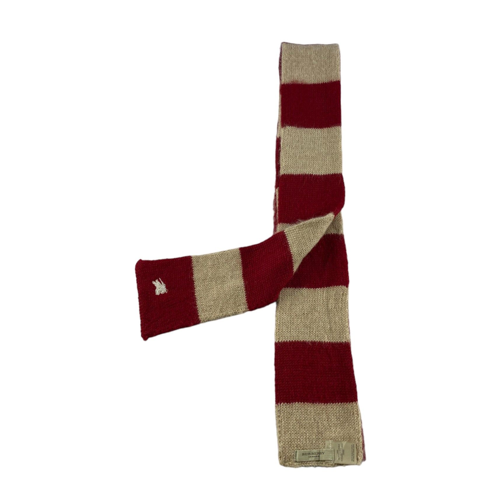Burberry × Vintage Burberry Scarf / Muffler / Neckwear - WW1141 Size ONE SIZE - 3 Thumbnail