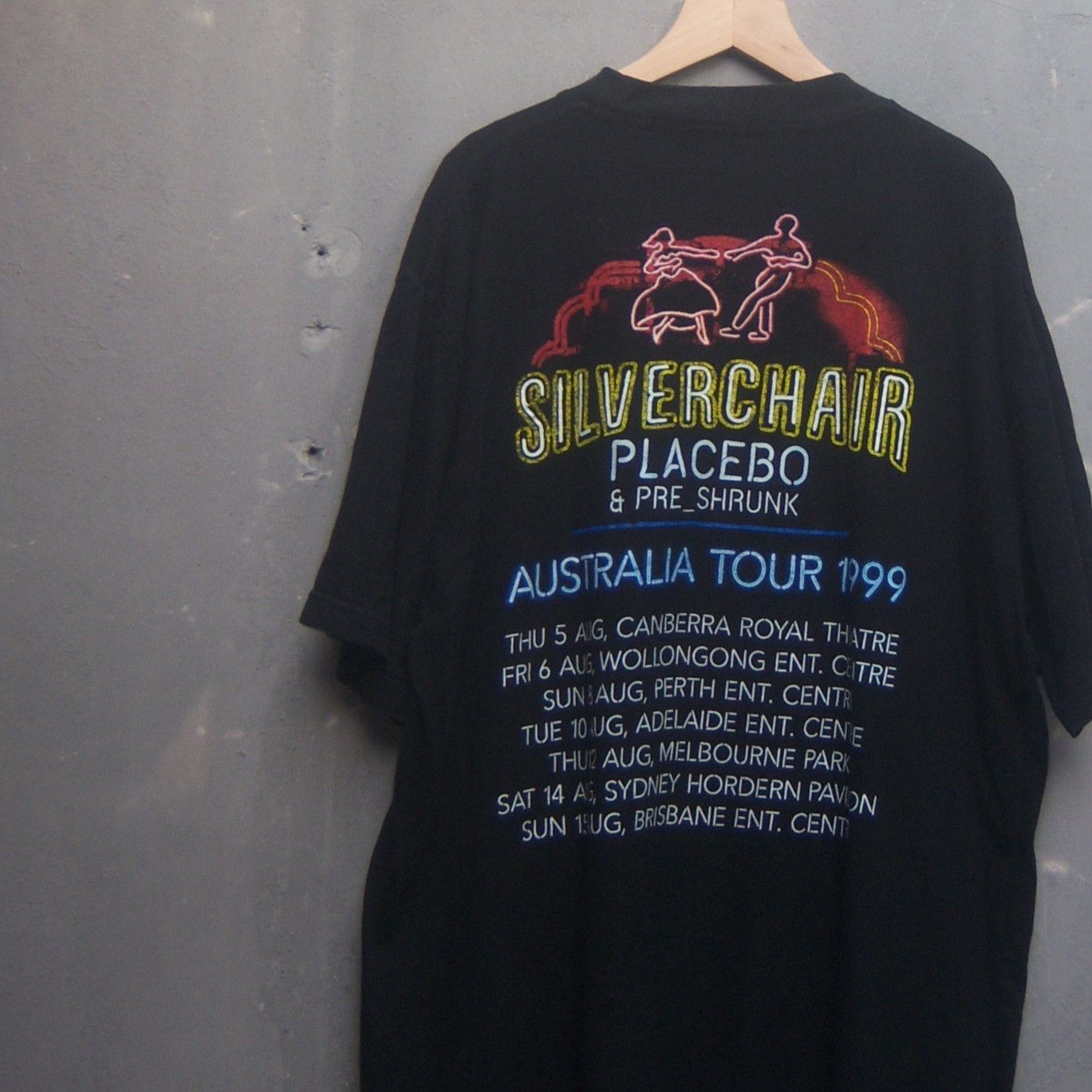 Band Tees × Vintage Very Rare Silverchair and Placebo Tour 99 Size US XL / EU 56 / 4 - 13 Thumbnail