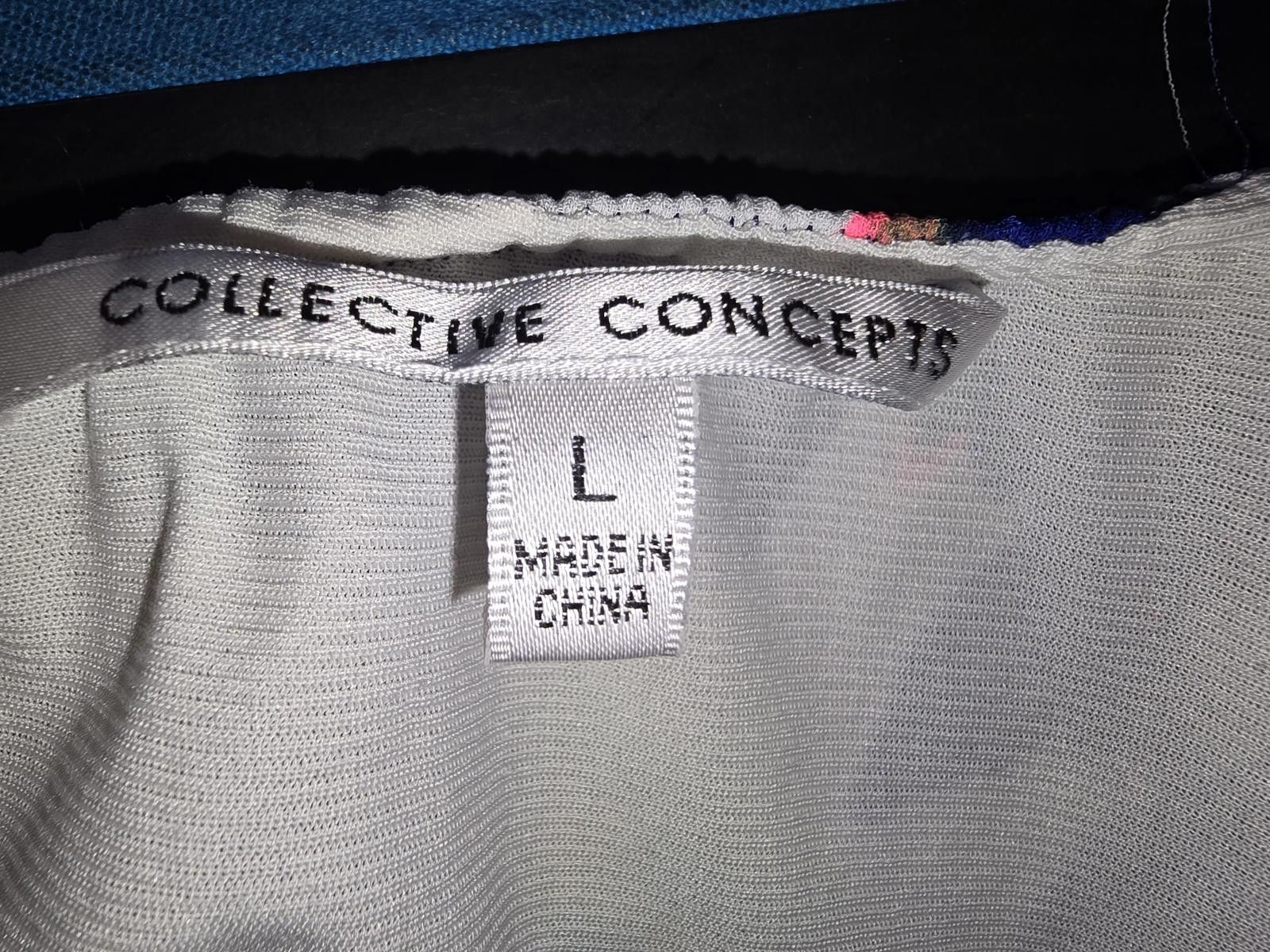 Designer Collective Concepts Colorful Halter Dress - Size L Size L / US 10 / IT 46 - 3 Thumbnail