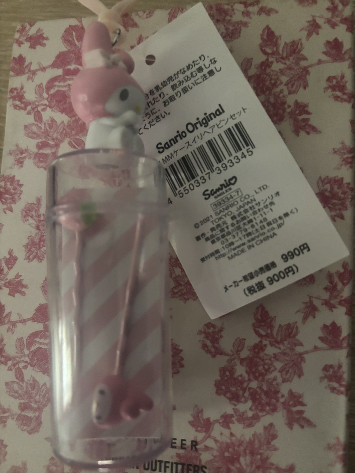 Vintage Japan exclusive Sanrio My Melody and strawbrry bobby pins Size ONE SIZE - 3 Thumbnail