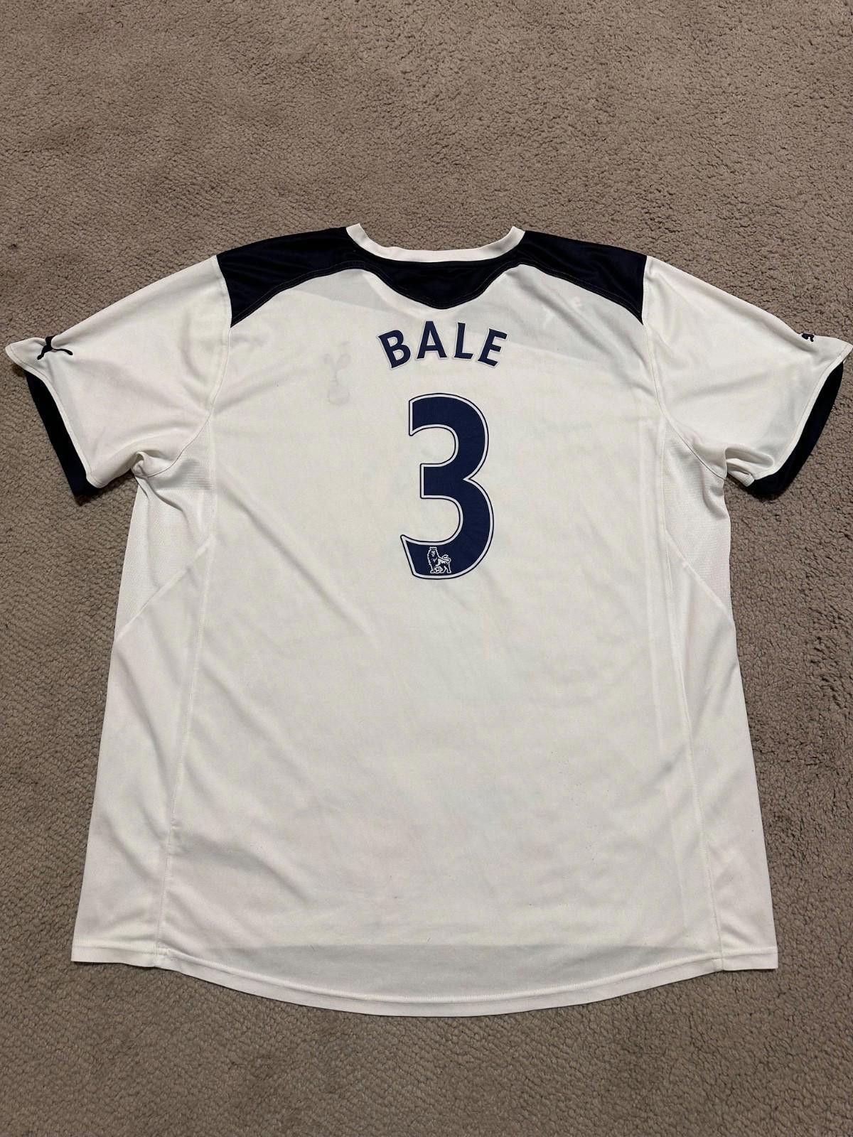 Puma BALE #3 Puma Tottenham Hotspur 2010/2011 Home Soccer Jersey Size US XXL / EU 58 / 5 - 7 Thumbnail