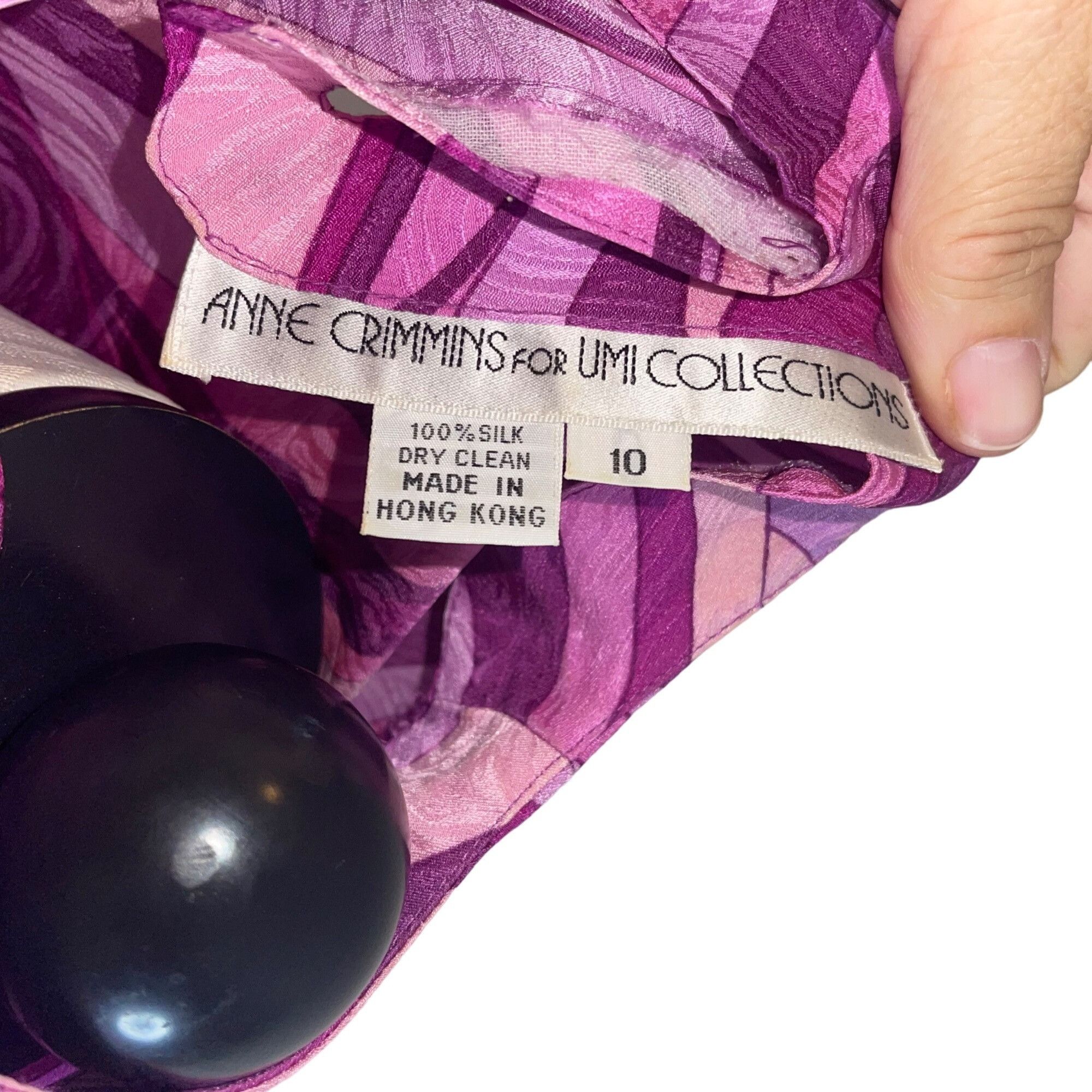 Vintage Anne Crimmins For UMI Collections Vintage Womens Size ONE SIZE - 7 Thumbnail