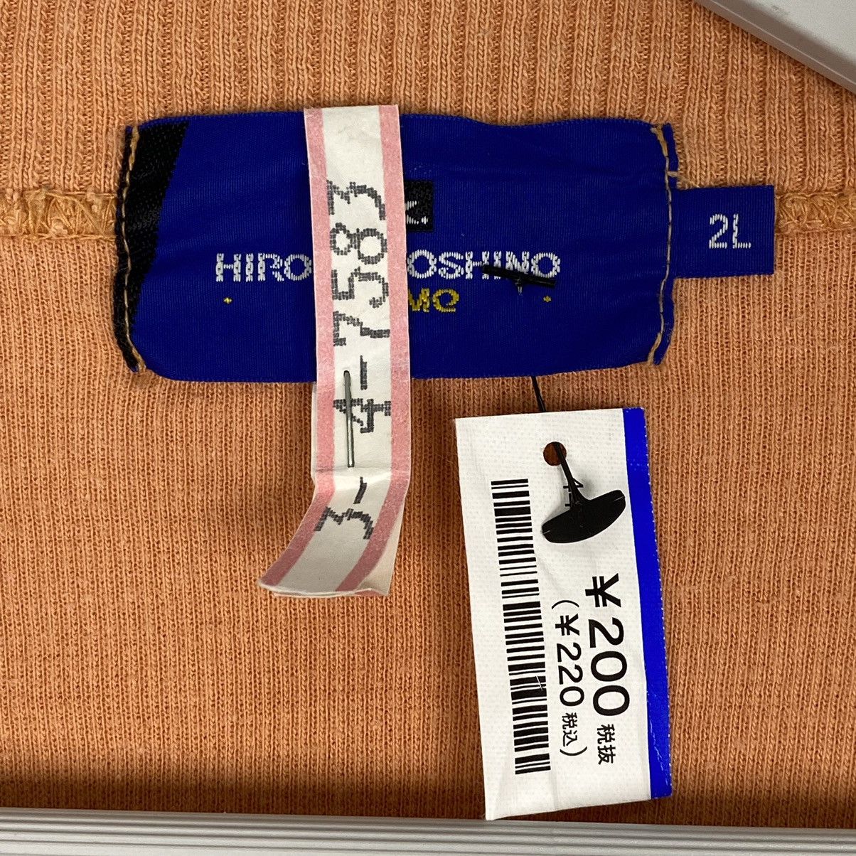 Hiroko Koshino Homme × Vintage Vintage Hiroko Koshino Homme Crewneck Sweatshirt Orange Size US L / EU 52-54 / 3 - 8 Thumbnail