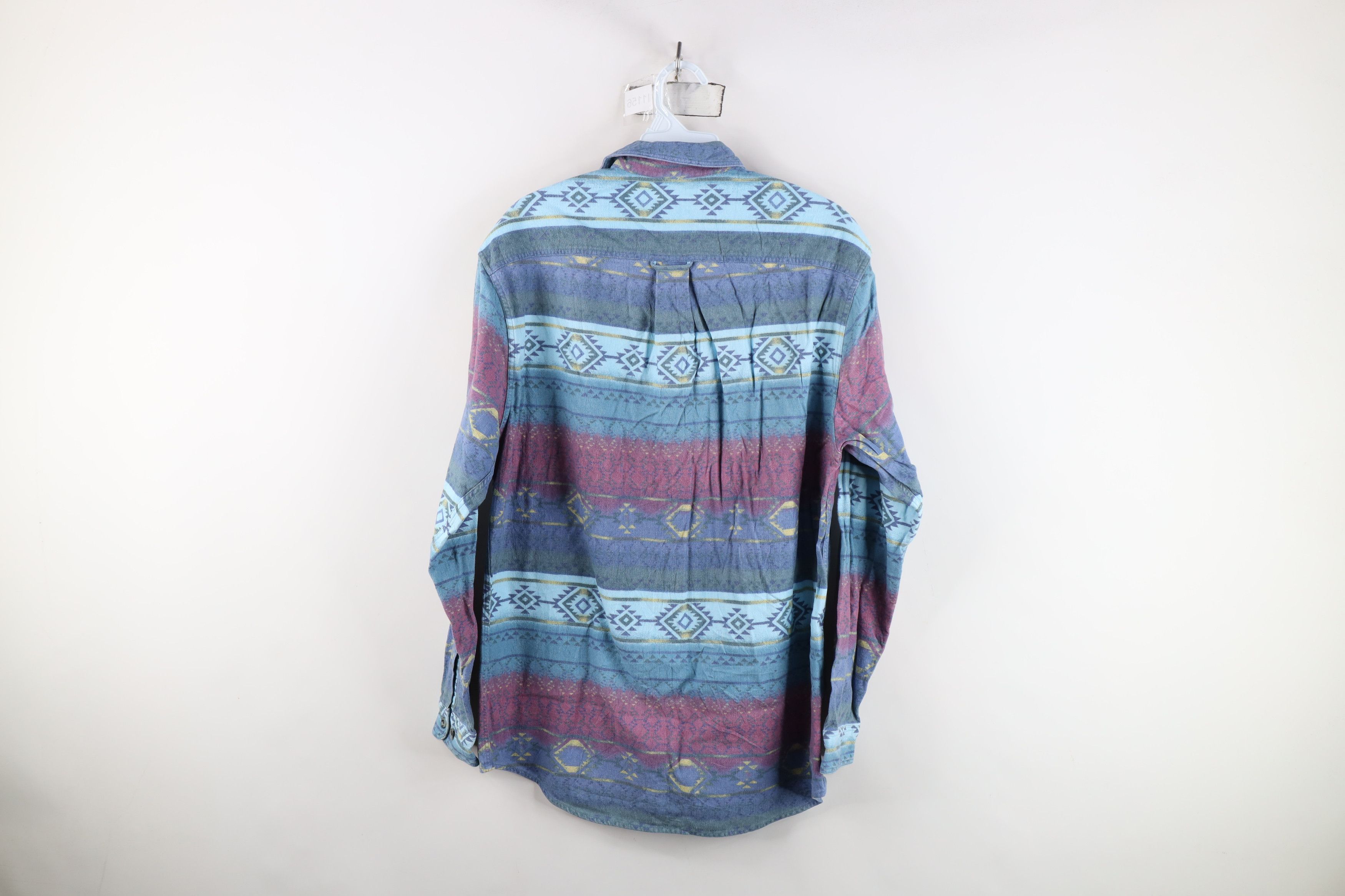 Cabelas Vintage 90s Cabelas Southwestern Chamois Cloth Button Shirt Size M / US 6-8 / IT 42-44 - 7 Thumbnail