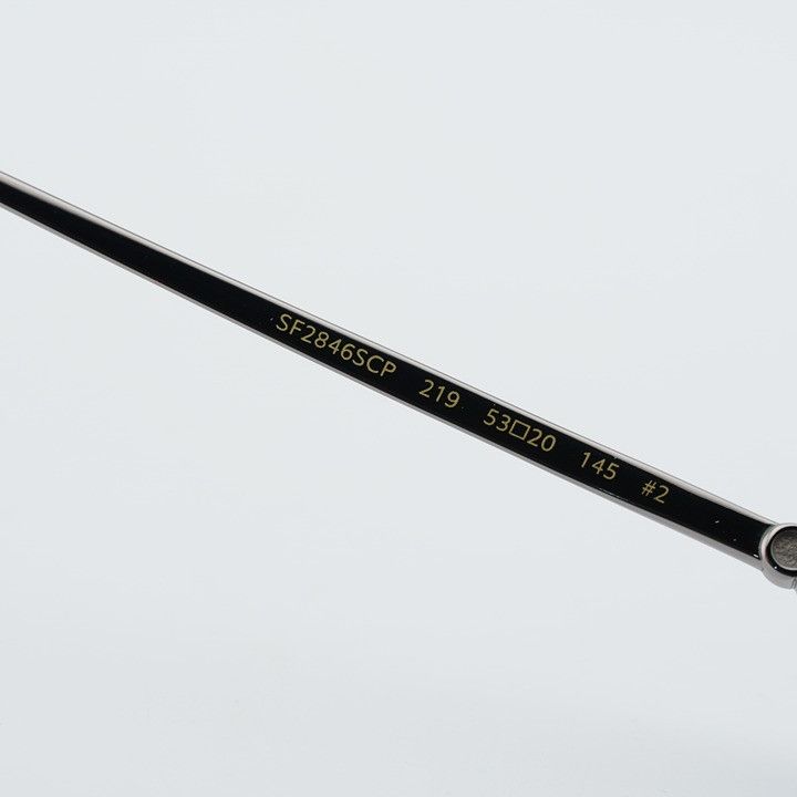 Salvatore Ferragamo Salvatore Ferragamo SF2846SCP 219 Sunglasses Dark Tortoise Size ONE SIZE - 7 Thumbnail