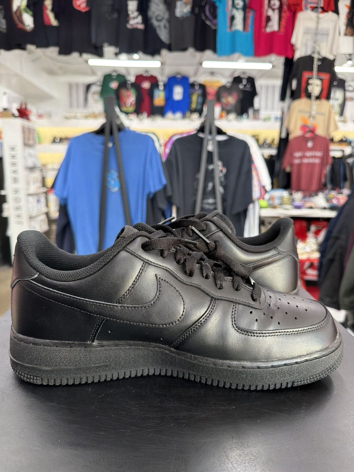 Nike Nike Air Force 1 Low Black Size 10 (2021) Size US 10 / EU 43 - 3 Thumbnail