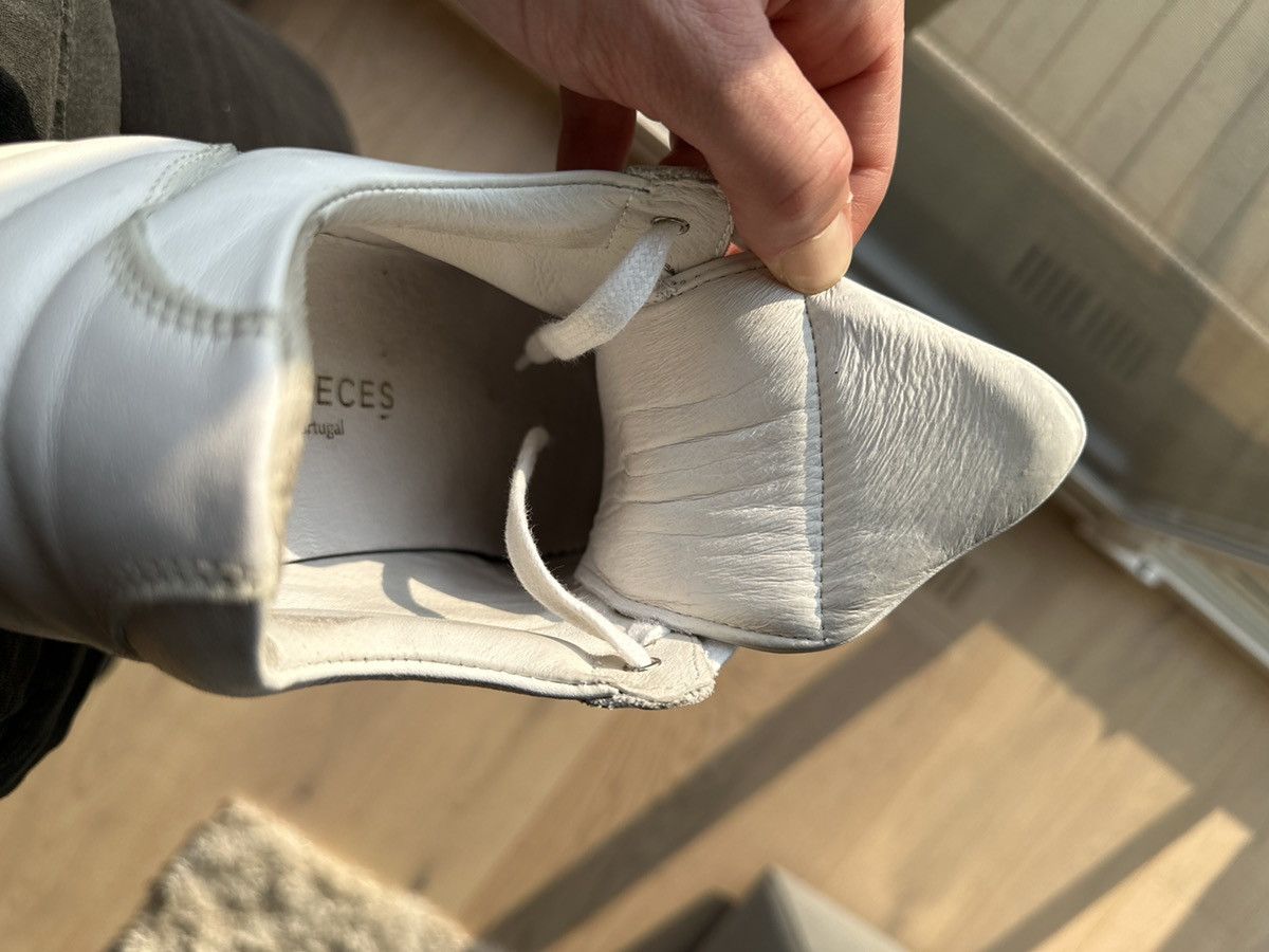 Filling Pieces Filling Pieces White ripple nubuck leather Size US 8.5 / EU 41-42 - 7 Thumbnail