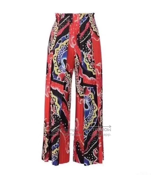Issey Miyake Issey Miyake size:3 Opera Mask Wide - Leg Pants Size 31" - 1 Thumbnail