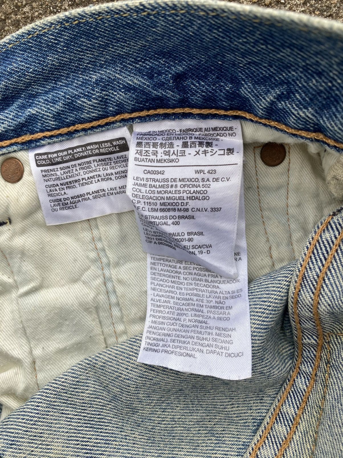 Levi's Levis 501 buttonfly white oak Size US 32 / EU 48 - 10 Thumbnail