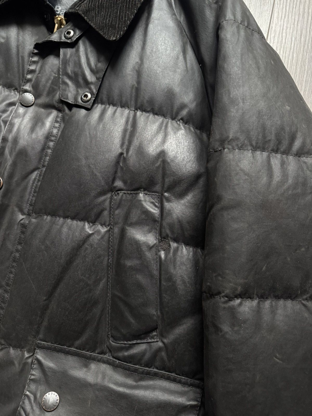 Barbour Barbour Down-Filled Bedale Puffer Jacket Black L Size US L / EU 52-54 / 3 - 5 Thumbnail