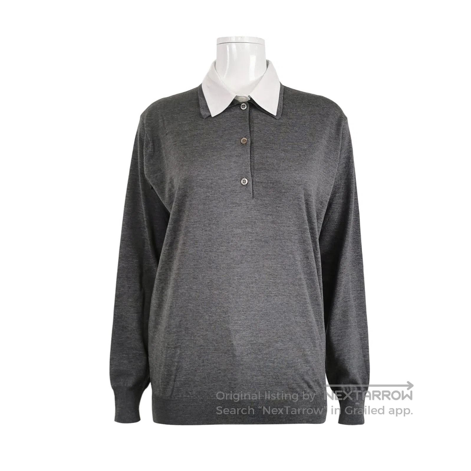 Prada Prada Color Block Wool Knit Pullover Sweater . Size L / US 10 / IT 46 - 1 Thumbnail