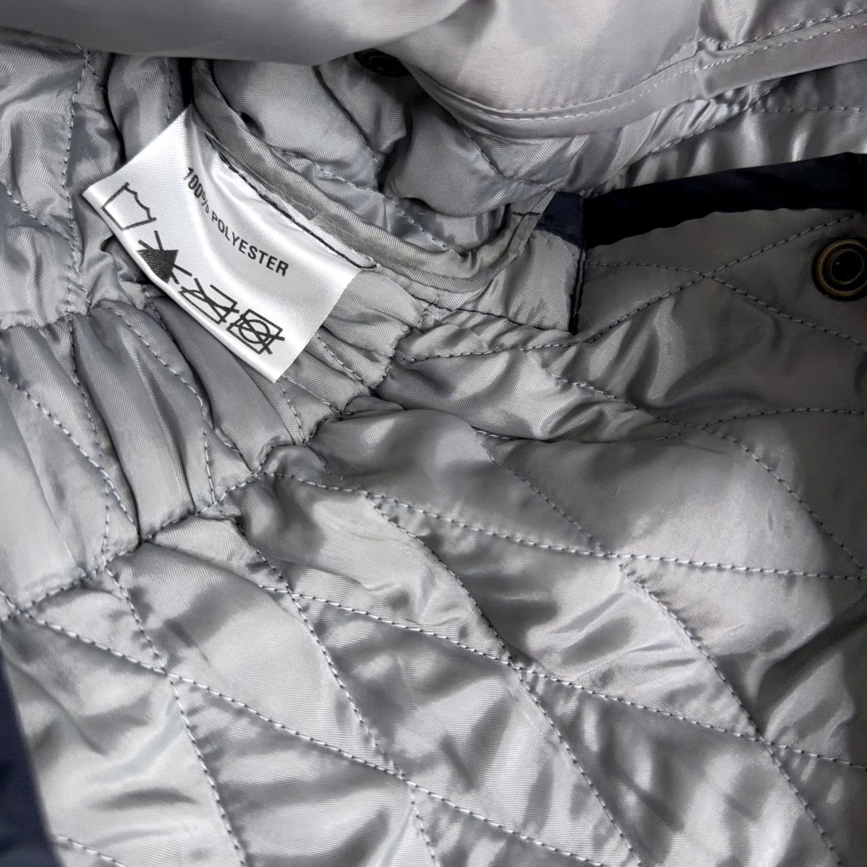 Vintage Ovation Vest Womens Large Blue Quilted Snap Front Equestrian Outdoor Gilet Size L / US 10 / IT 46 - 6 Thumbnail