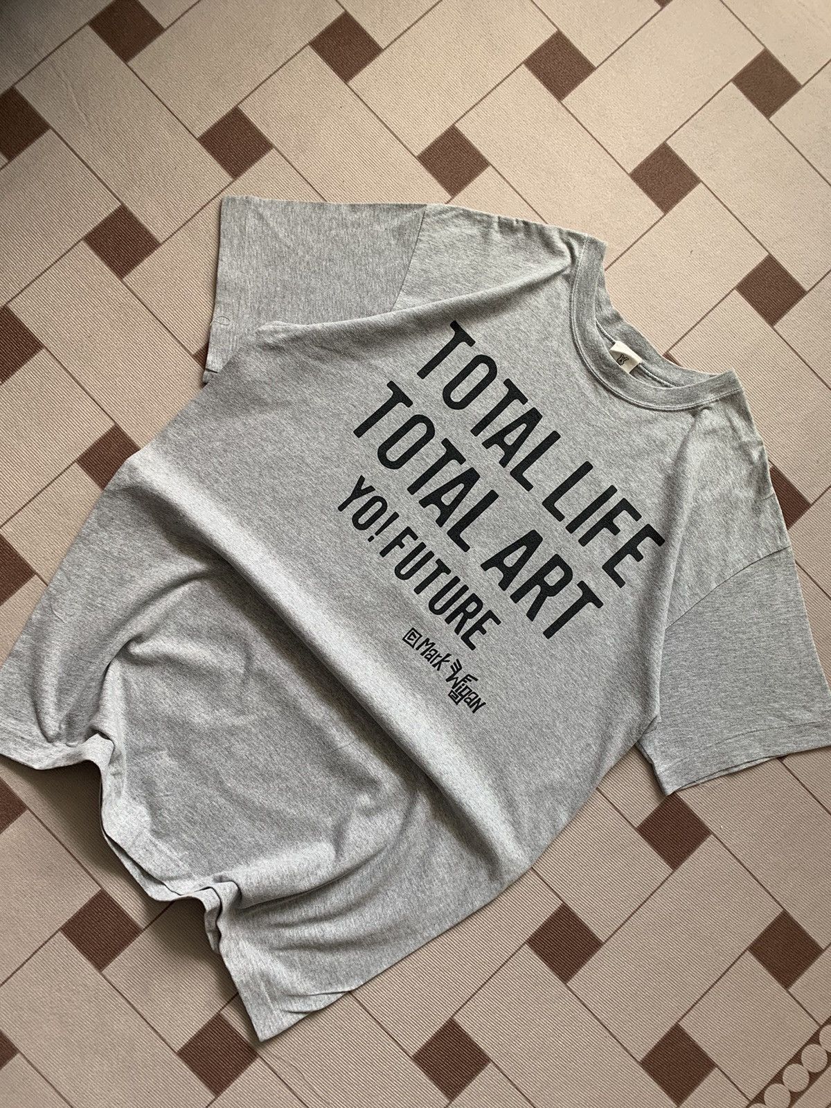 Vintage Vintage 90s Mark Wigan "Total Life Total Art Yo!Future" Size US L / EU 52-54 / 3 - 5 Thumbnail
