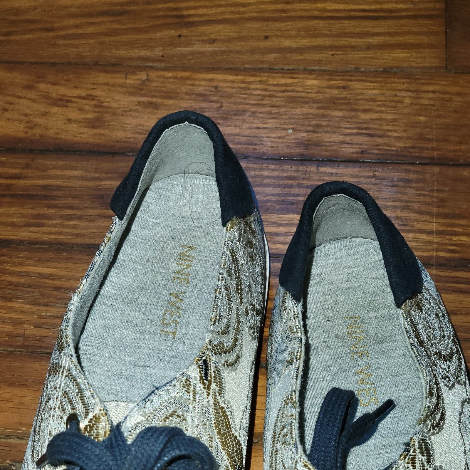 Nine West Nine West Women's Floral Tapestry Platform Sneakers 9.5 Size US 9.5 / IT 39.5 - 9 Thumbnail