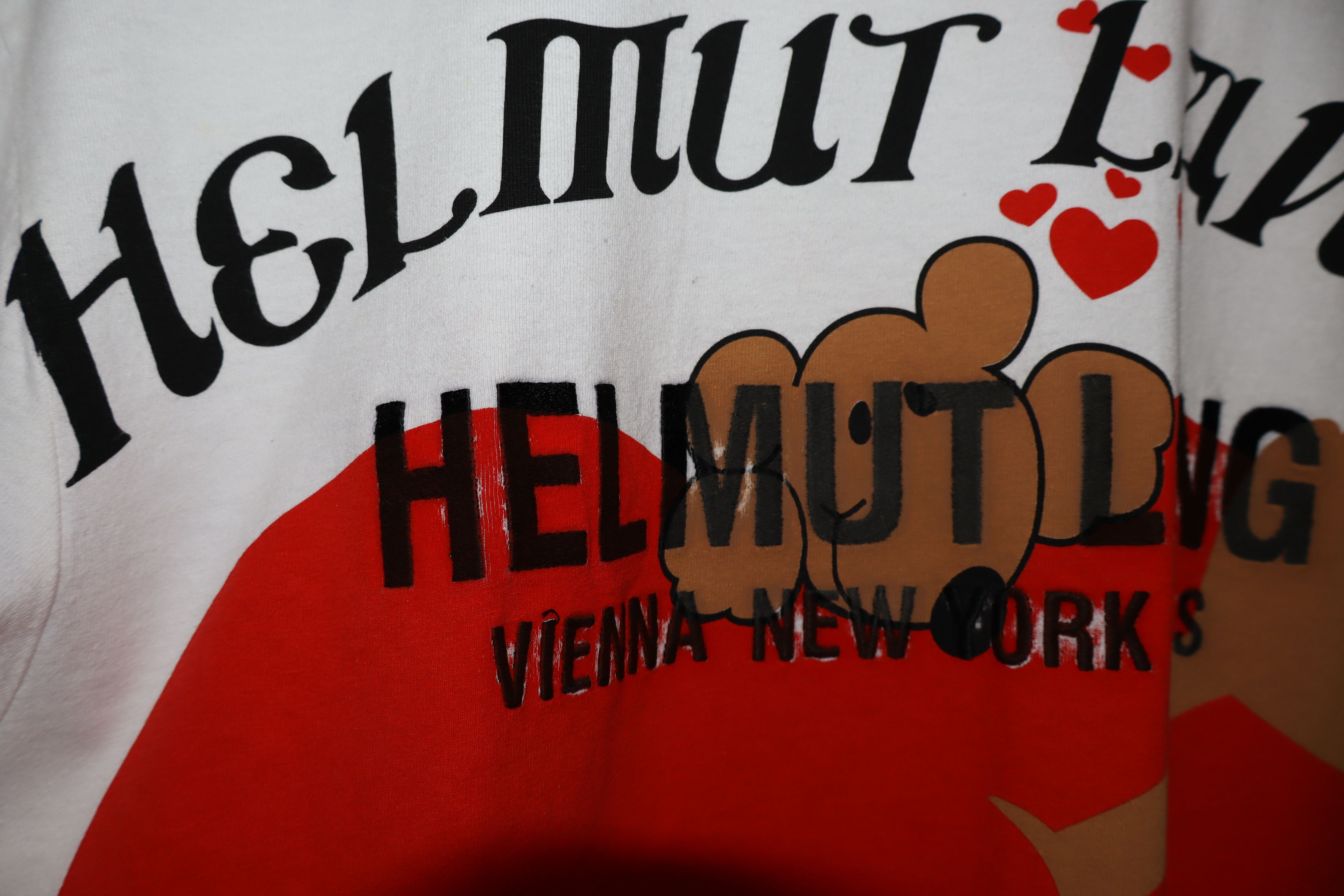 Helmut Lang Oversized teddy bear valentine t-shirt Size US M / EU 48-50 / 2 - 10 Thumbnail