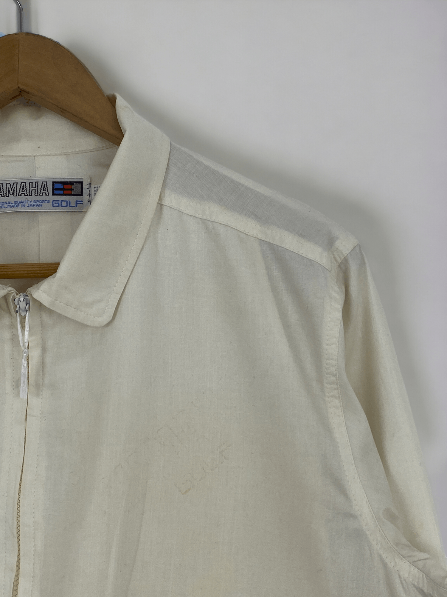 Japanese Brand Vintage Yamaha Golf Zipper Ups Light Jacket White JA0040 Size US M / EU 48-50 / 2 - 10 Thumbnail