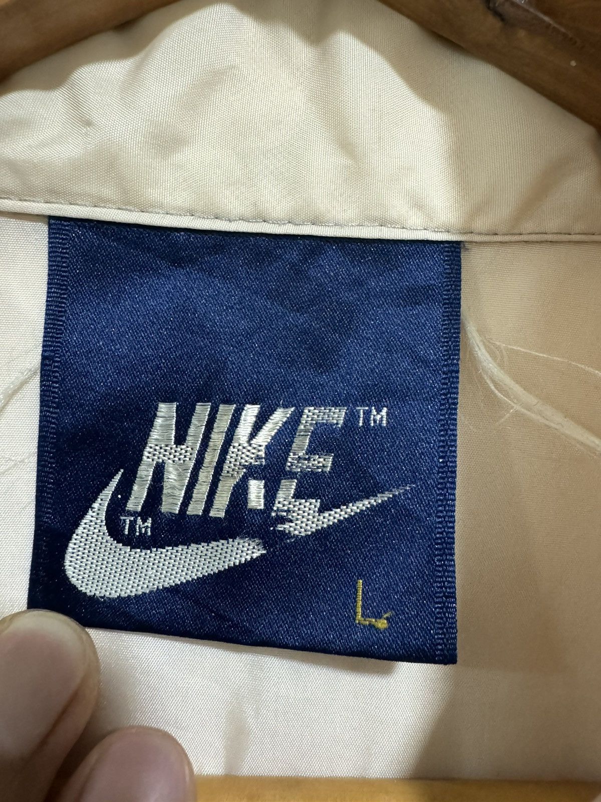 Nike × Vintage Vintage Nike Anorak Single Layer Jacket Size US L / EU 52-54 / 3 - 10 Thumbnail