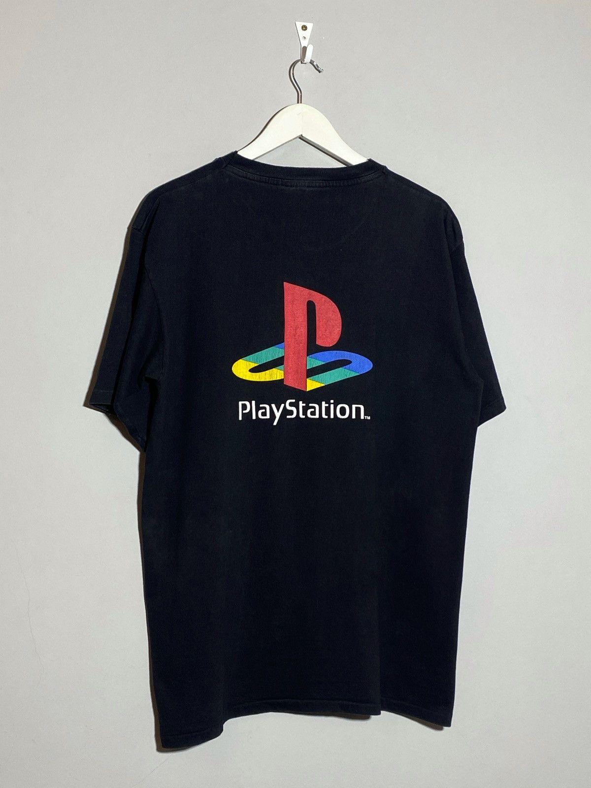 Vintage 90s PlayStation Logo Gaming Promo Single Stitch Tee