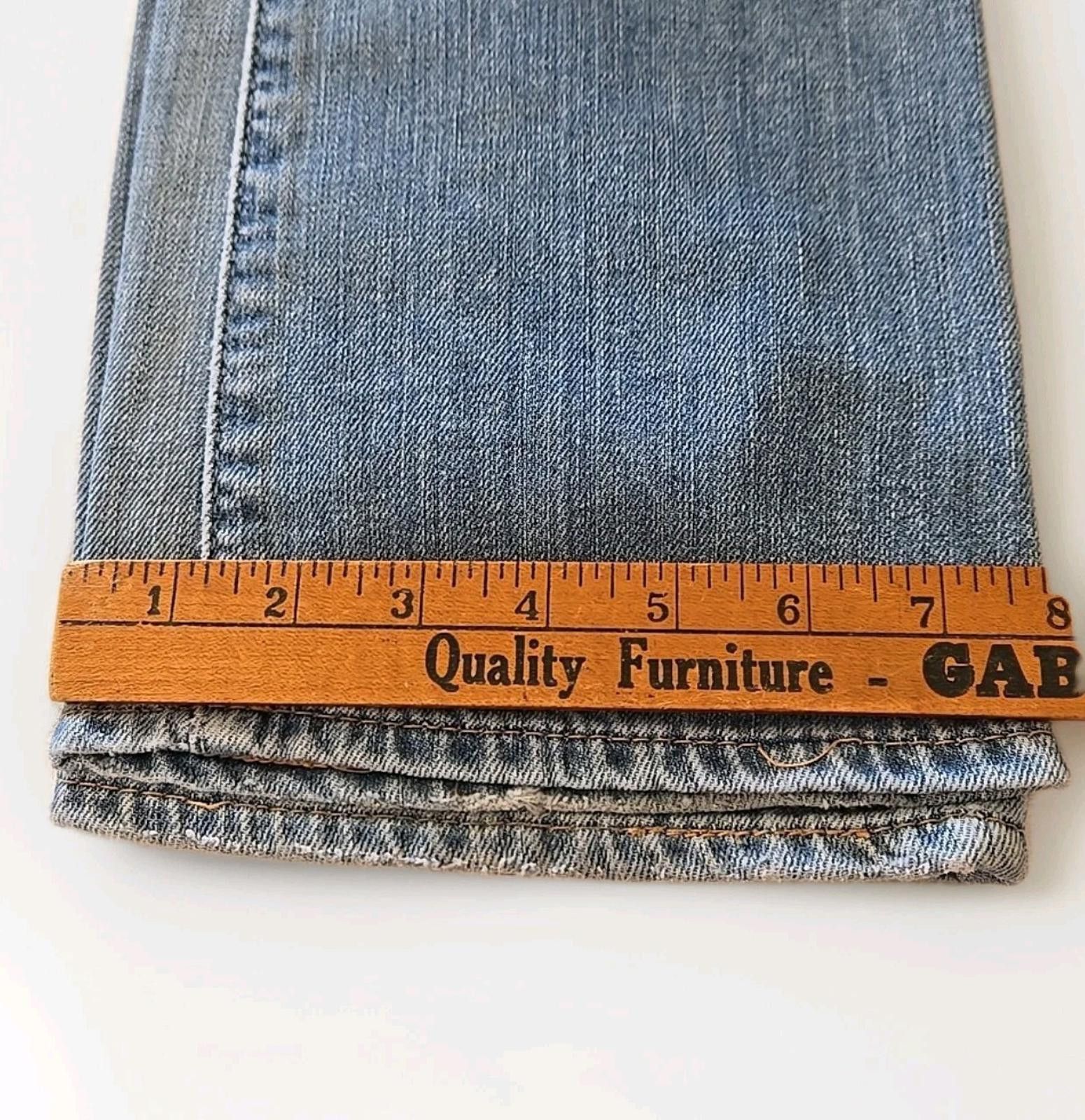 Other J & Company Born in California Bootcut Jeans 28×34 Y2K Ocean Size 25" / US 0 / IT 36 - 9 Thumbnail