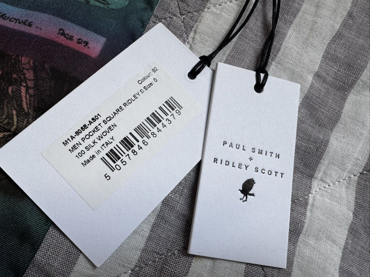 Paul Smith Ridley Scott x Paul Smith Alien Covenant Silk Pocketsquare Size ONE SIZE - 2 Thumbnail