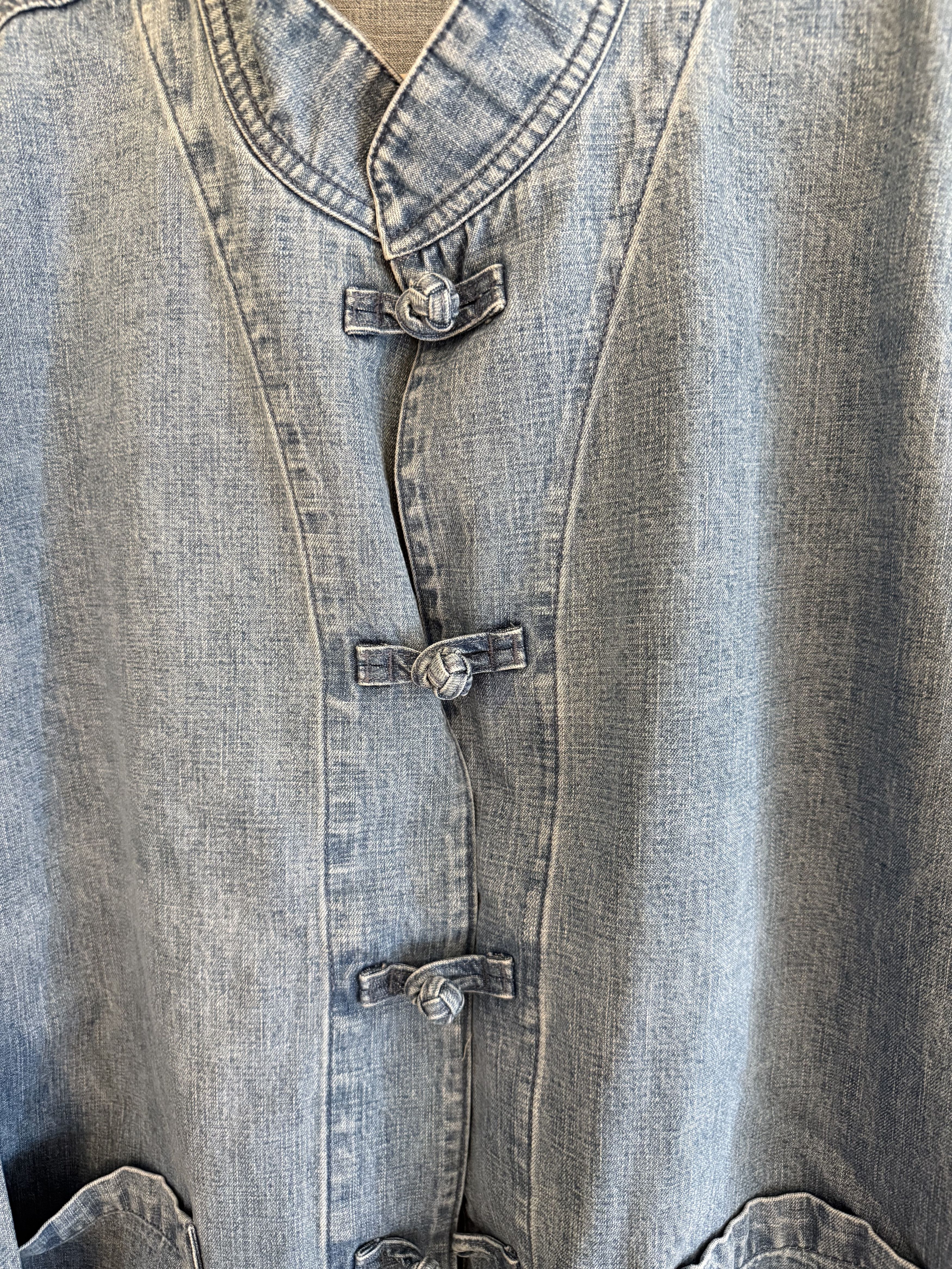 Aime Leon Dore Aime leon dore Collarband denim jacket Size US XL / EU 56 / 4 - 3 Thumbnail
