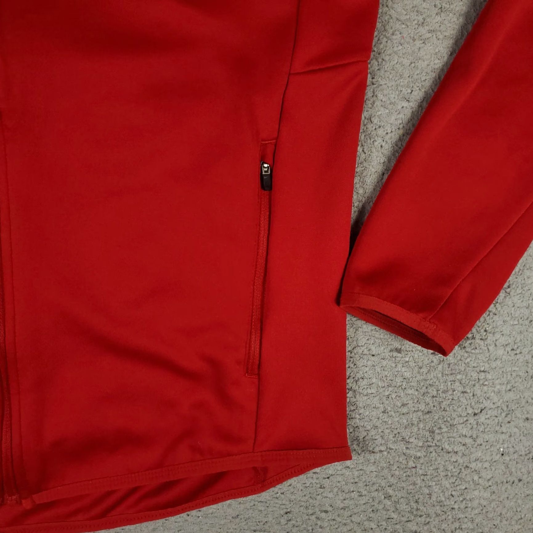 Nike Nike Jacket Mens Large Red Running Dri-Fit Full Zip Track Jacket Size US L / EU 52-54 / 3 - 4 Thumbnail