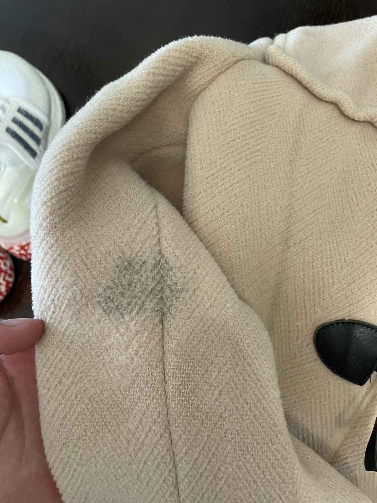Burberry Women's Burberry Italy Wool Toggle Hooded Coat Flap Pockets Size L / US 10 / IT 46 - 10 Thumbnail