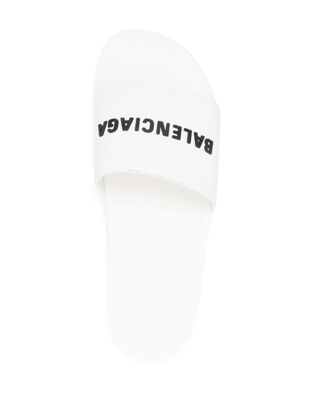 Balenciaga Balenciaga logo-embossed pool slides Women Size US 9 / IT 39 - 1 Thumbnail