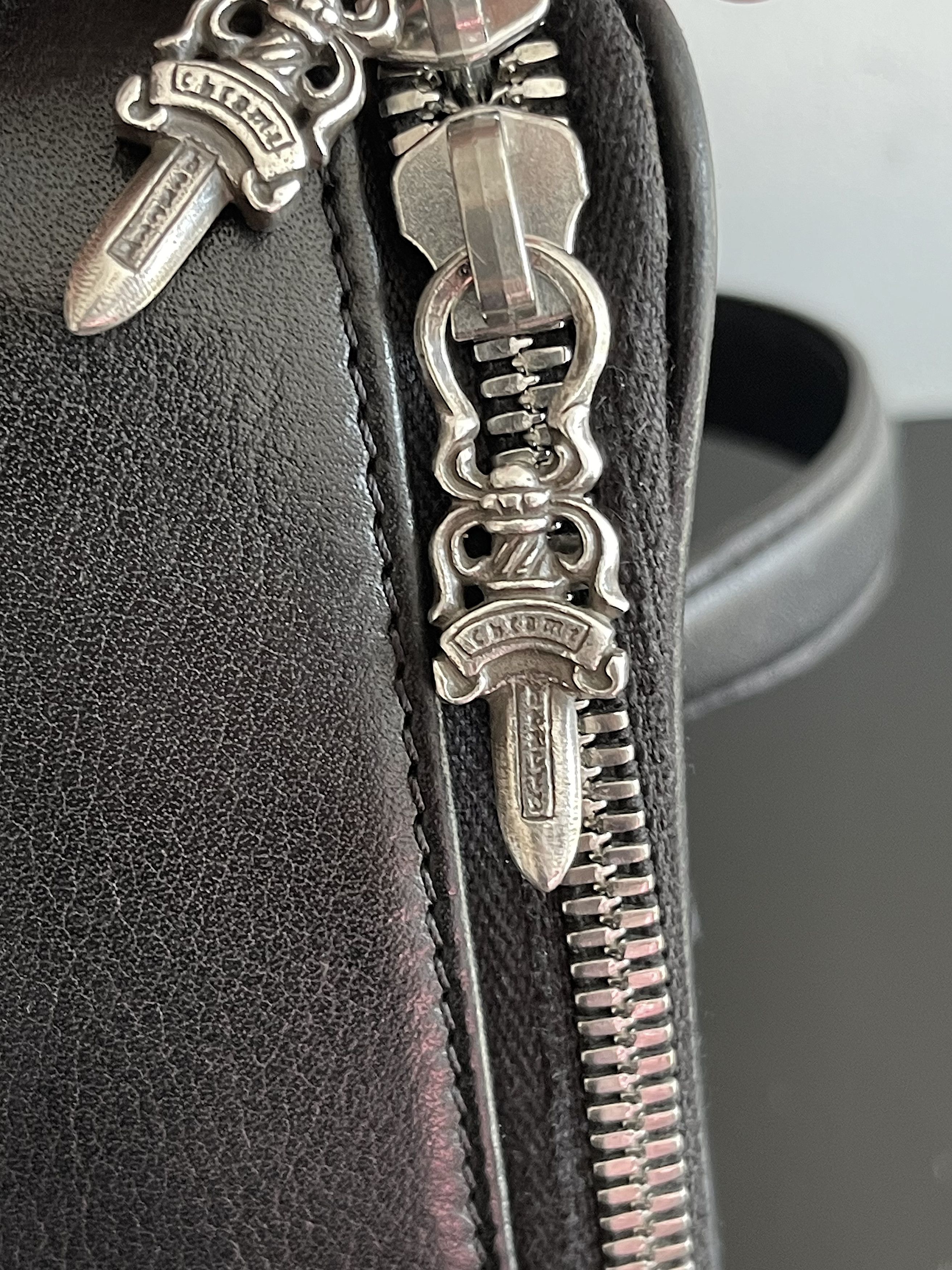 Chrome Hearts Leather Fleur Patch Jewelry Travel Case Box (OS) Size ONE SIZE - 24 Thumbnail