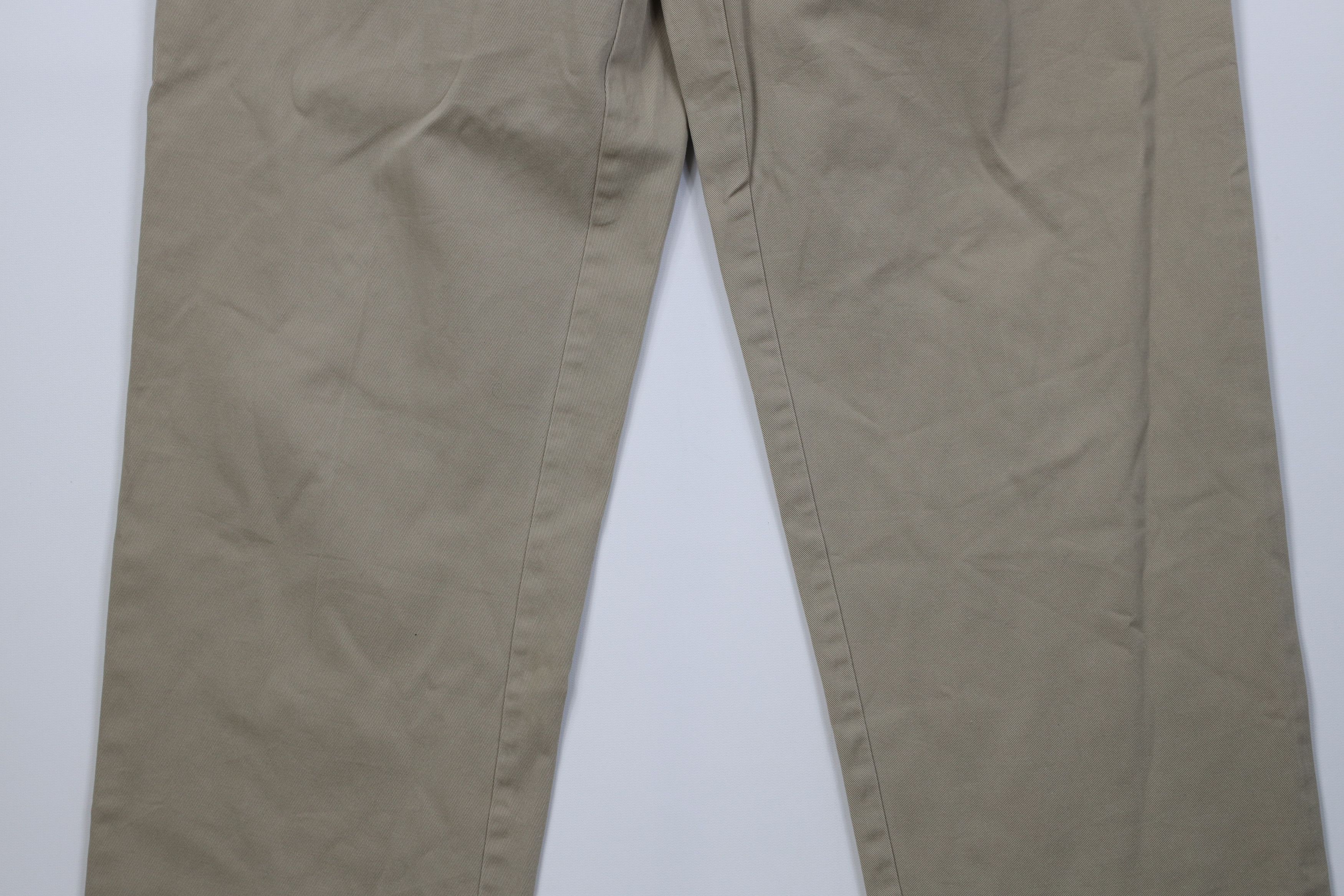 Tommy Hilfiger Vintage 90s Tommy Hilfiger Wide Leg Chino Pants Khaki Beige Size US 32 / EU 48 - 3 Thumbnail